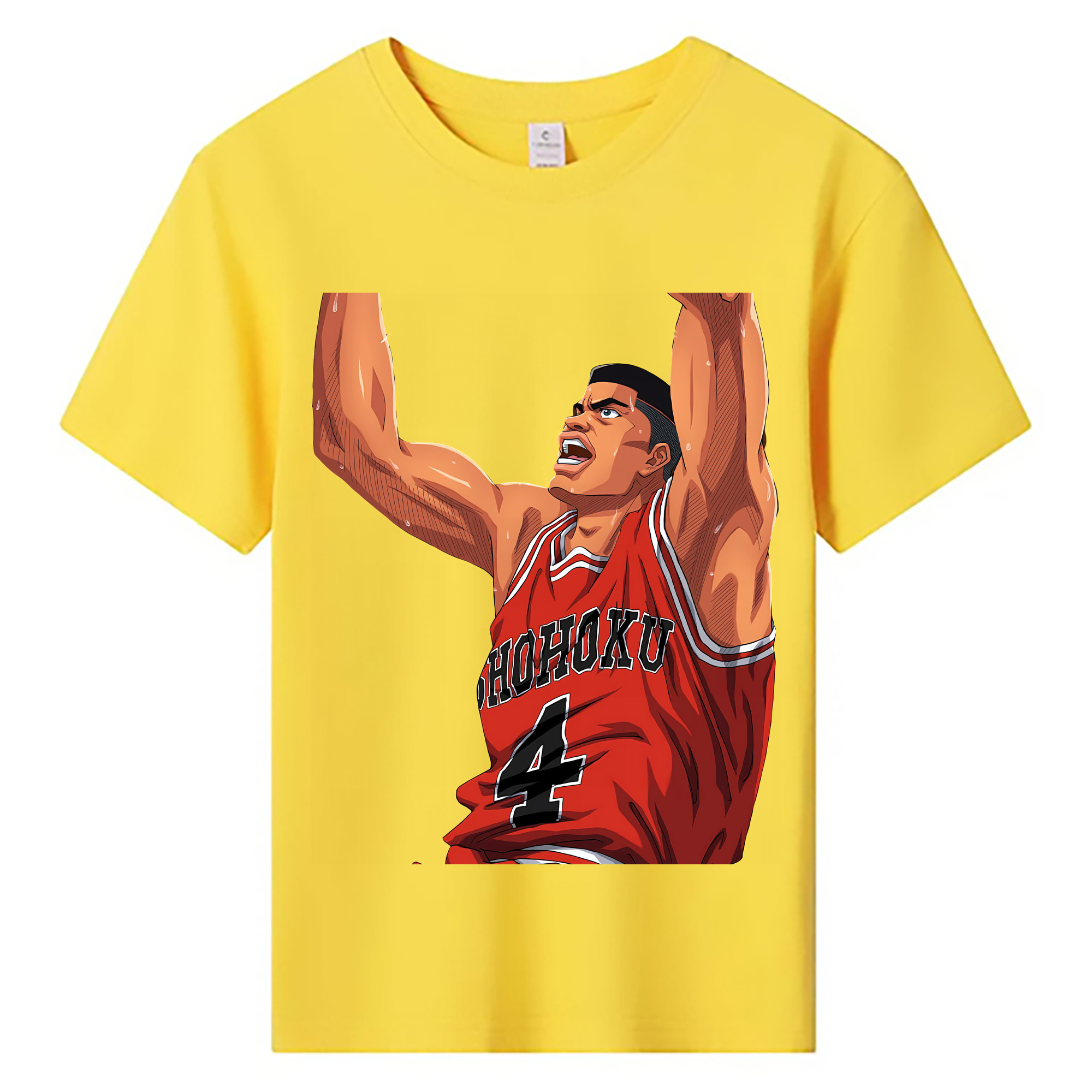 （画像用） SLAM DUNK／スラムダンク 綿100％キッズTシャツ（フロントプリント）