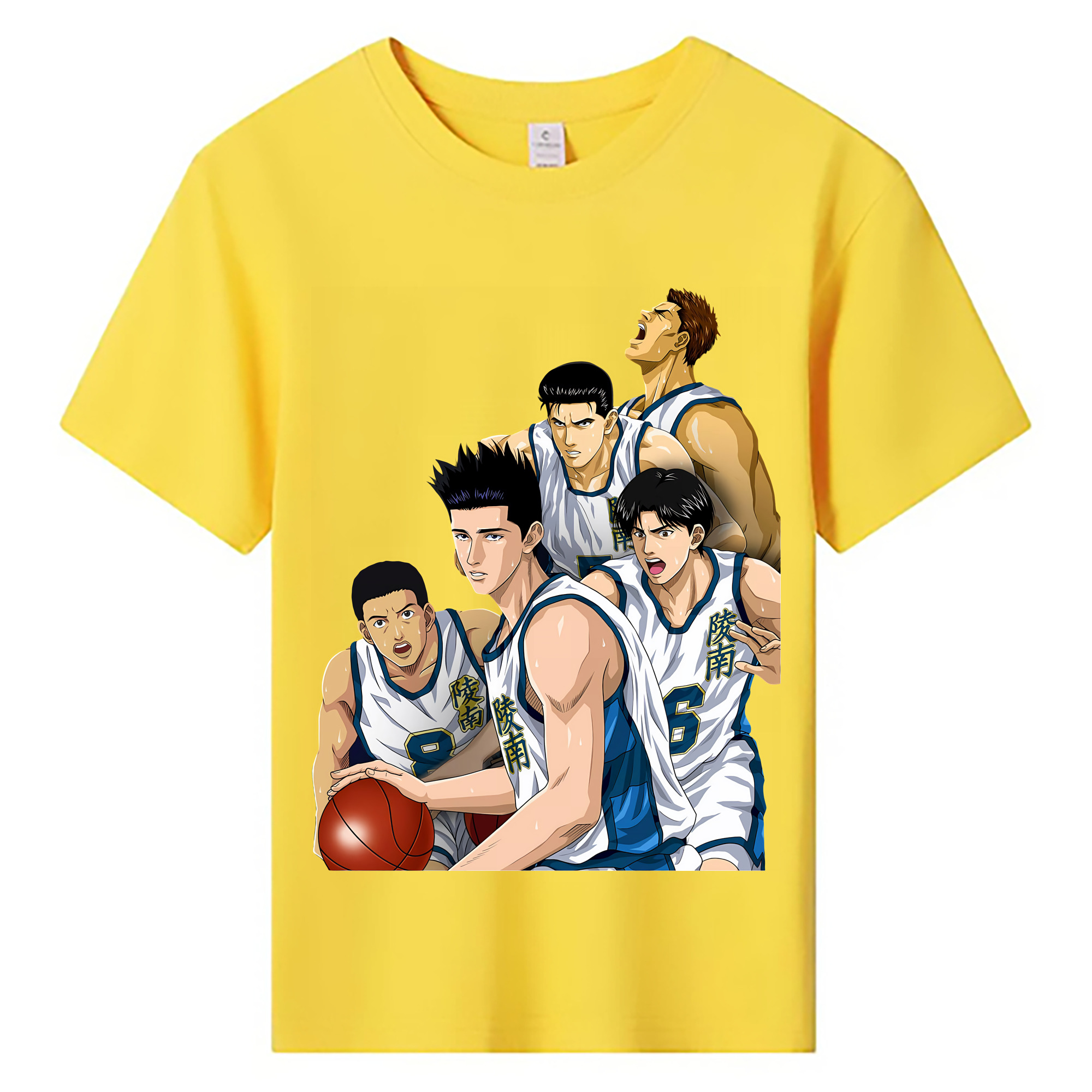 （画像用） SLAM DUNK／スラムダンク 綿100％キッズTシャツ（フロントプリント）