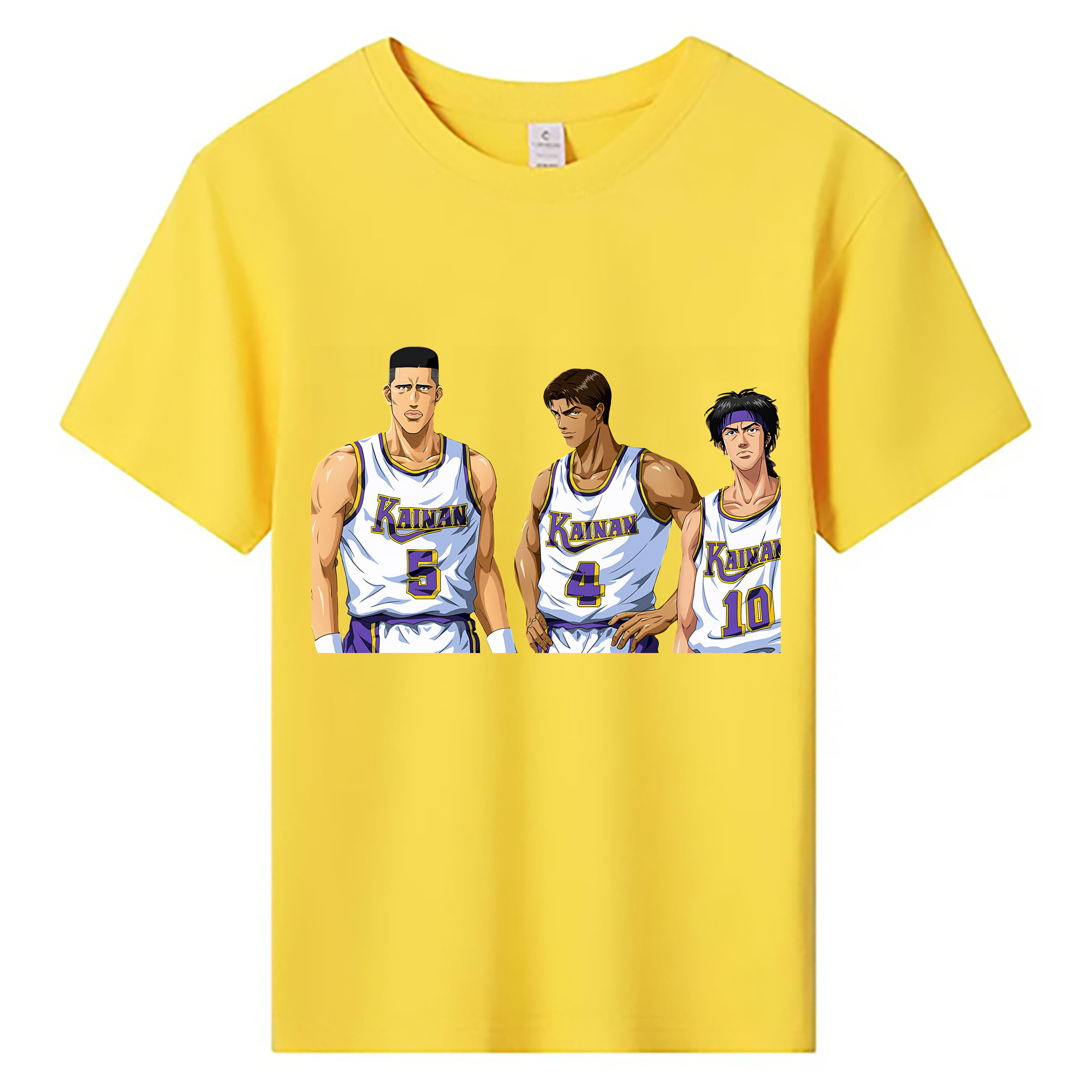 （画像用） SLAM DUNK／スラムダンク 綿100％キッズTシャツ（フロントプリント）