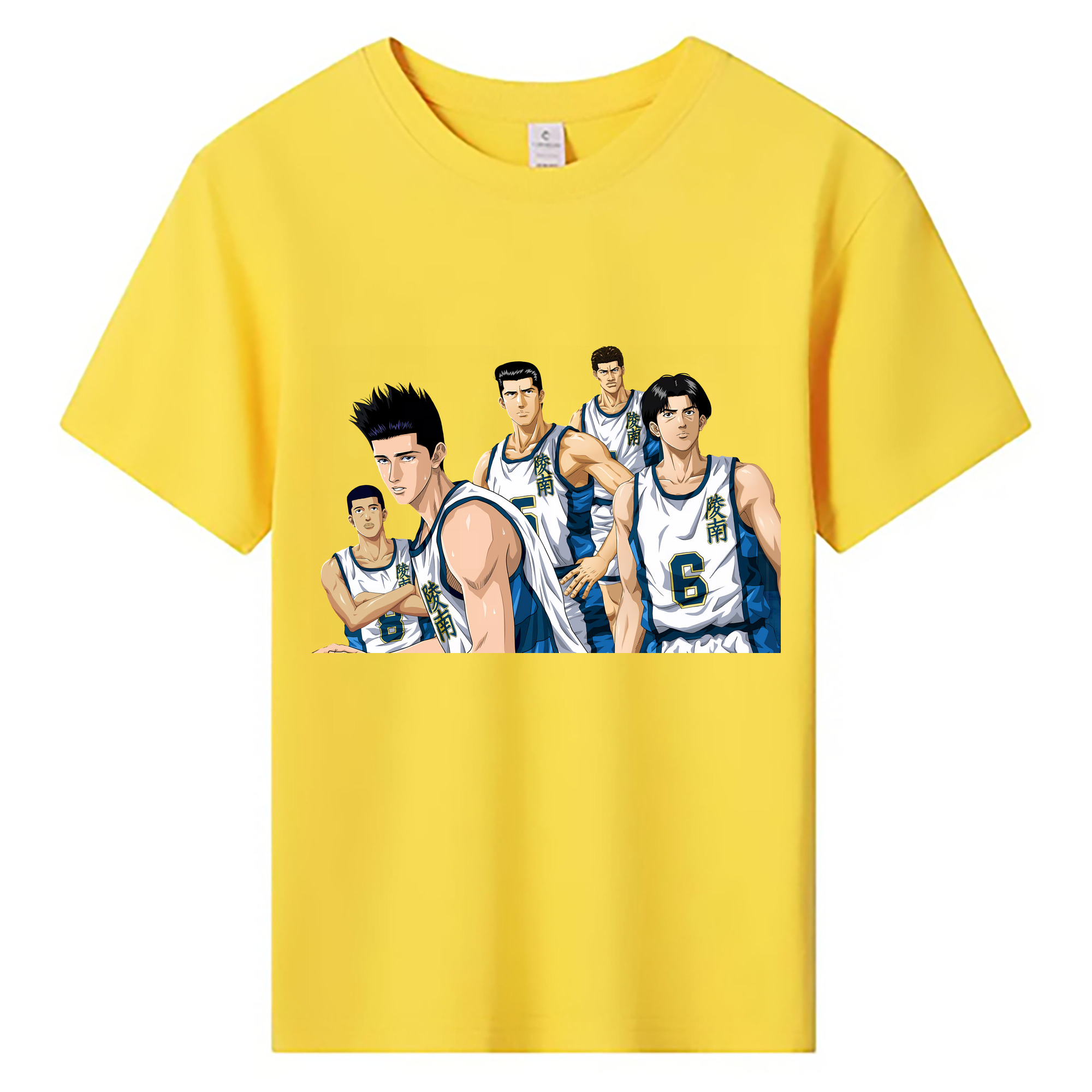 （画像用） SLAM DUNK／スラムダンク 綿100％キッズTシャツ（フロントプリント）