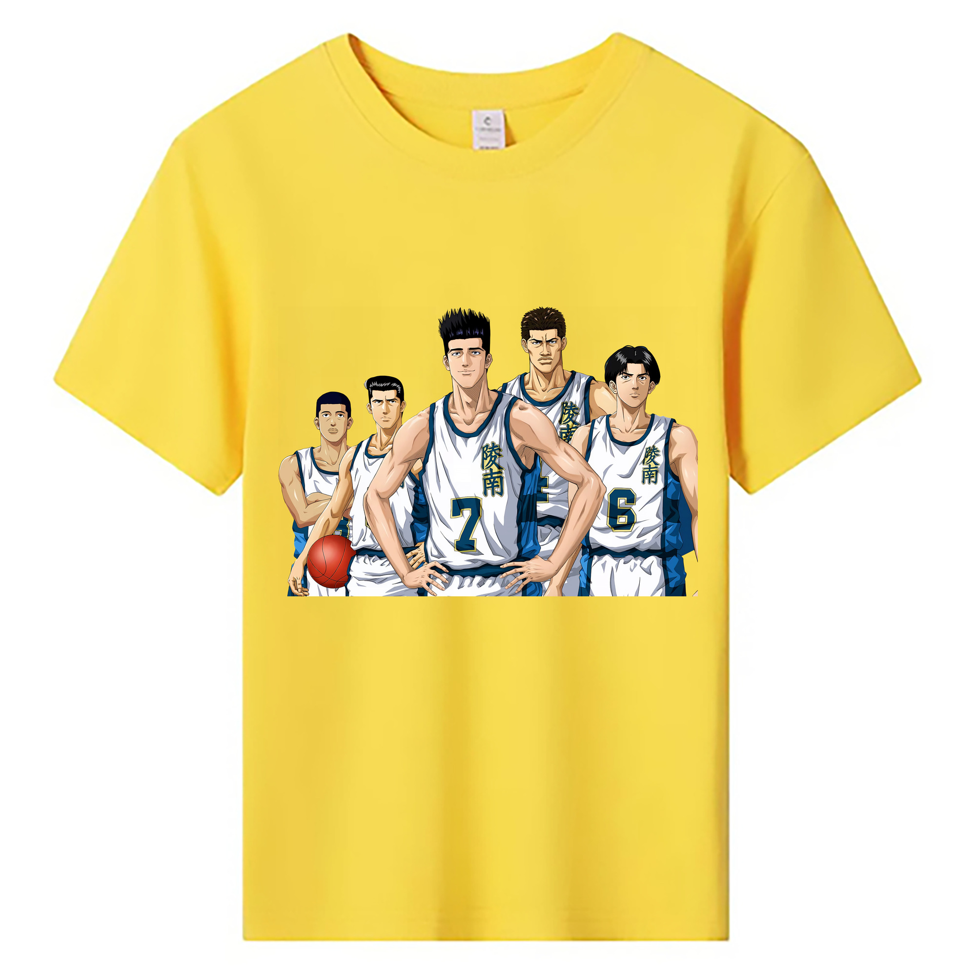 （画像用） SLAM DUNK／スラムダンク 綿100％キッズTシャツ（フロントプリント）