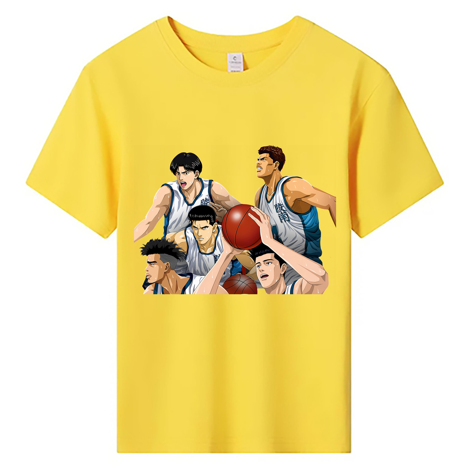 （画像用） SLAM DUNK／スラムダンク 綿100％キッズTシャツ（フロントプリント）