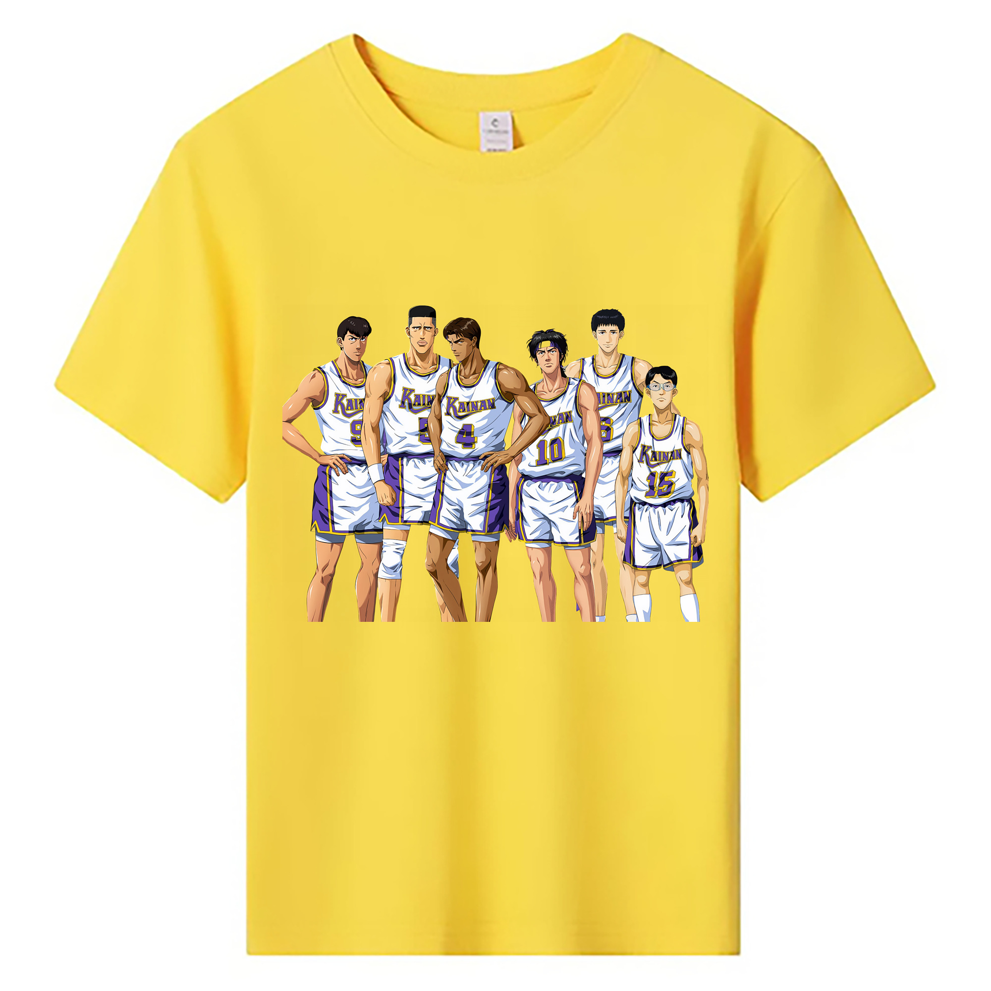 （画像用） SLAM DUNK／スラムダンク 綿100％キッズTシャツ（フロントプリント）