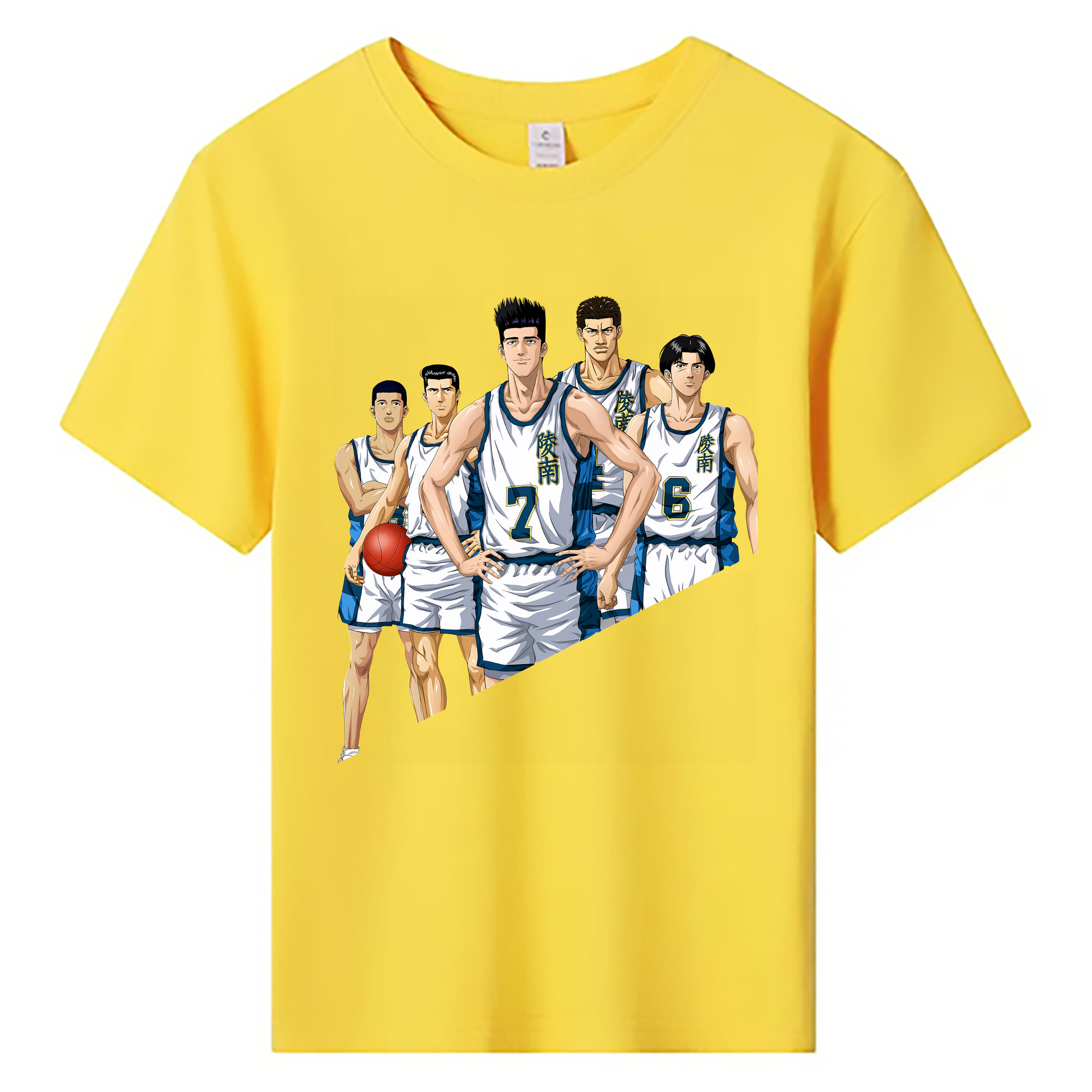 （画像用） SLAM DUNK／スラムダンク 綿100％キッズTシャツ（フロントプリント）