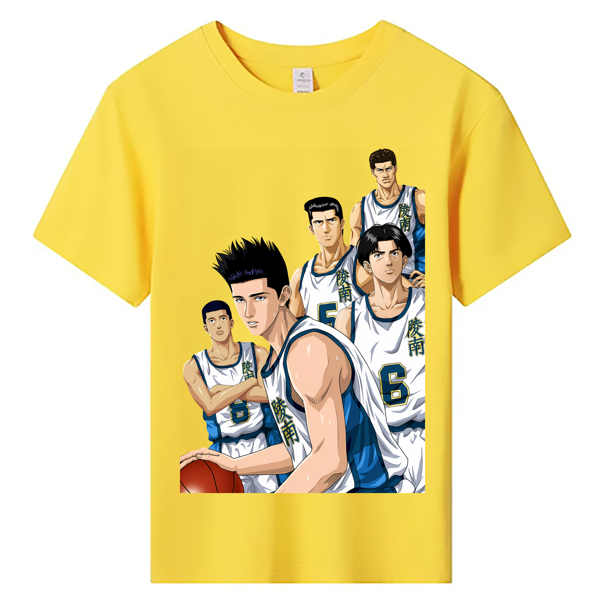 （画像用） SLAM DUNK／スラムダンク 綿100％キッズTシャツ（フロントプリント）