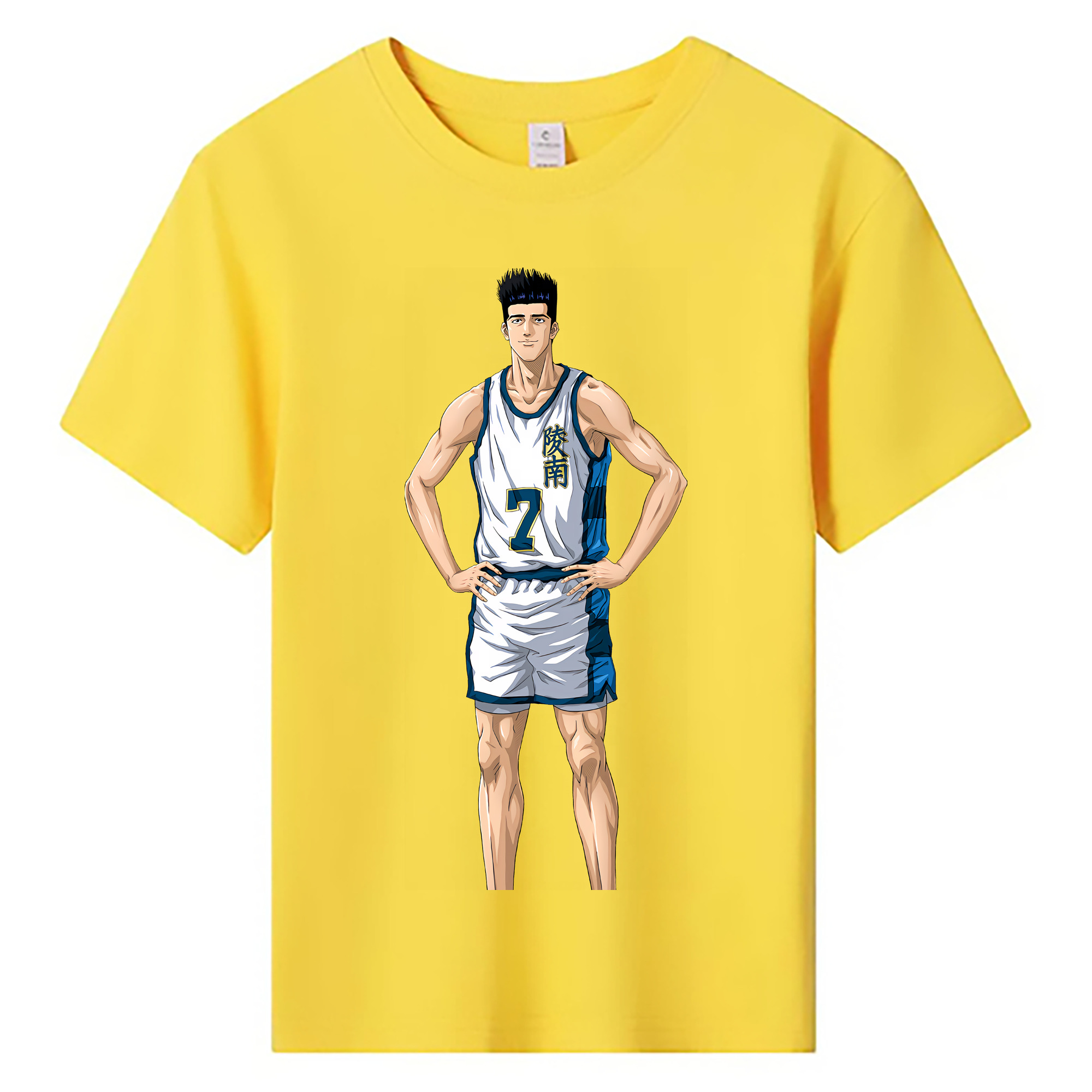 （画像用） SLAM DUNK／スラムダンク 綿100％キッズTシャツ（フロントプリント）
