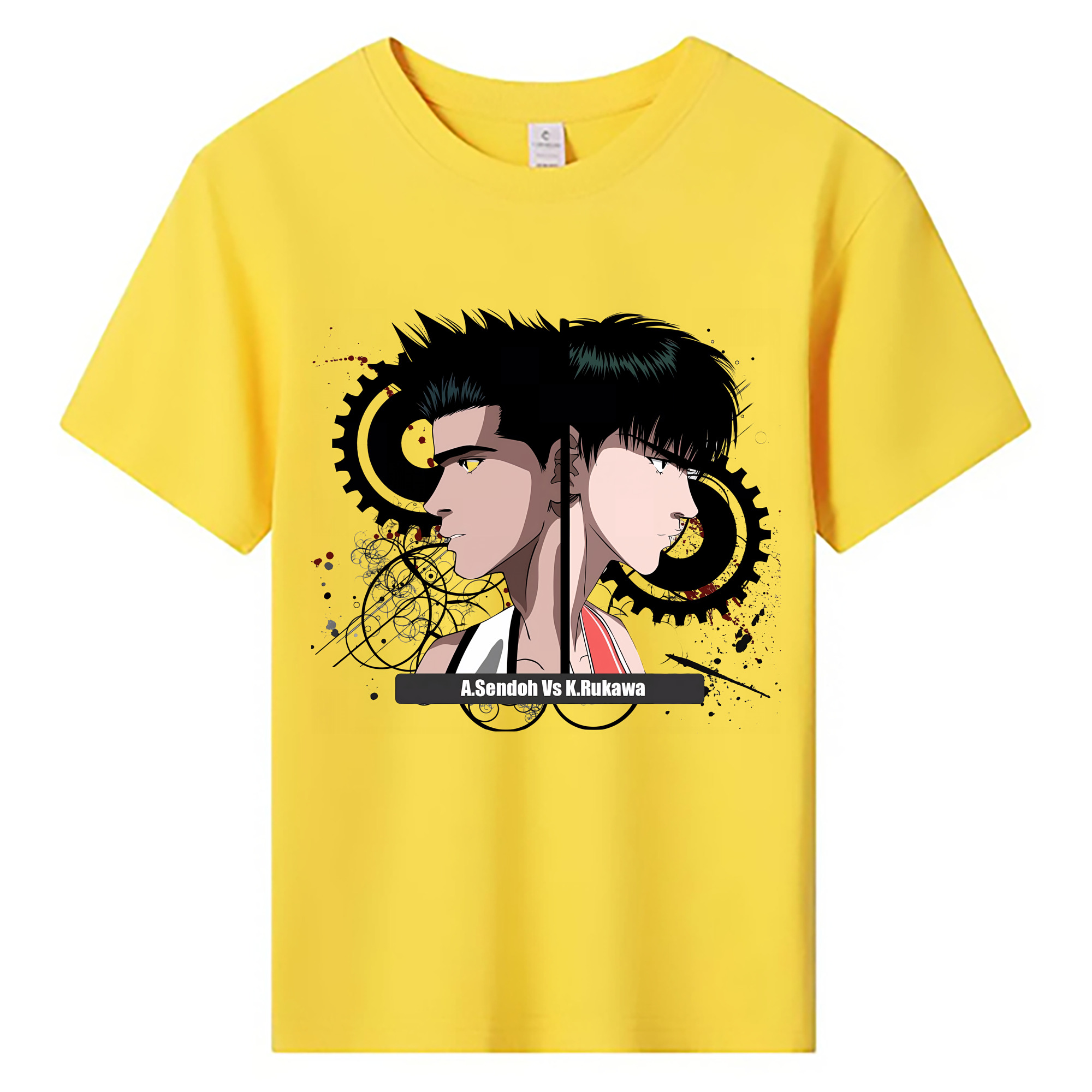（画像用） SLAM DUNK／スラムダンク 綿100％キッズTシャツ（フロントプリント）
