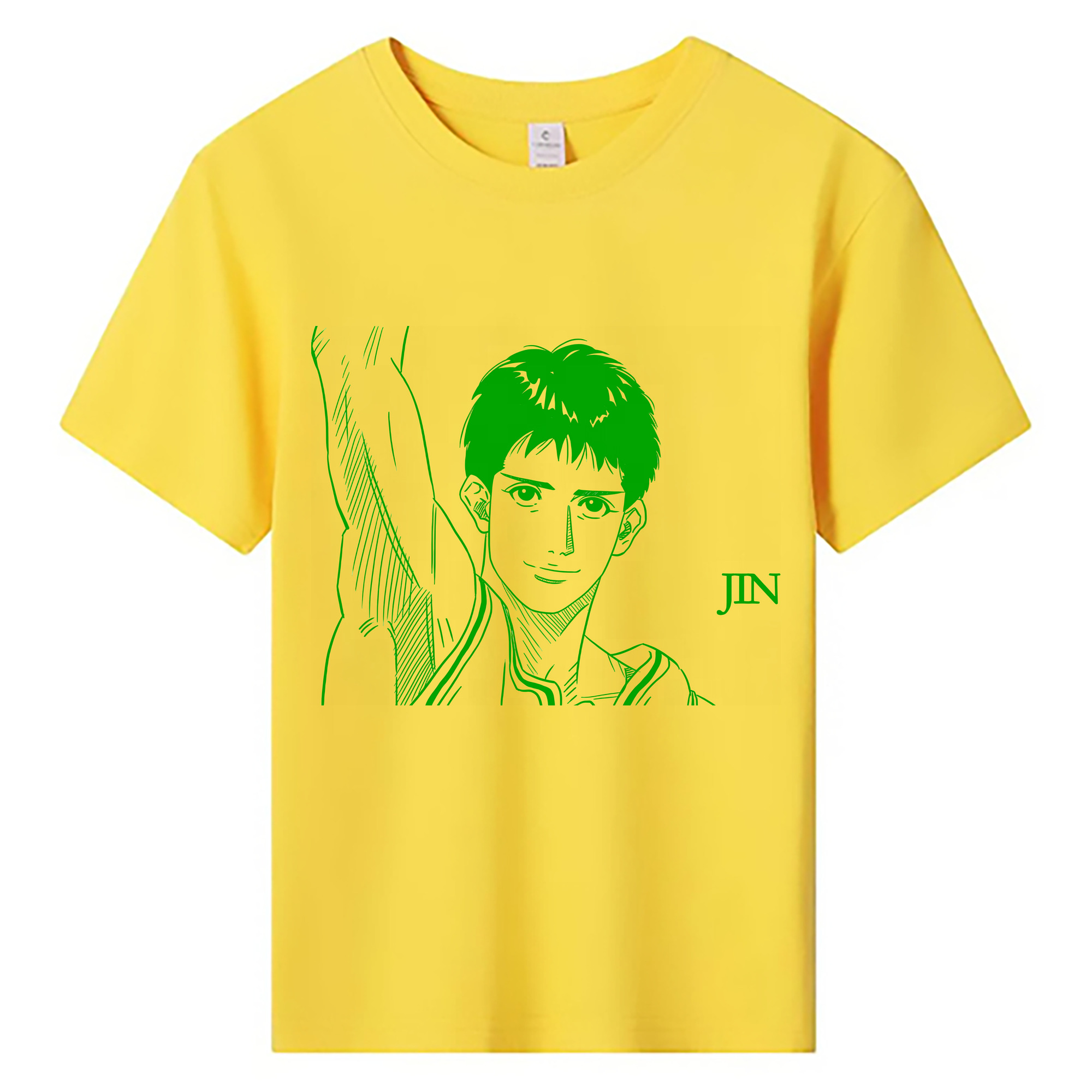 （画像用） SLAM DUNK／スラムダンク 綿100％キッズTシャツ（フロントプリント）