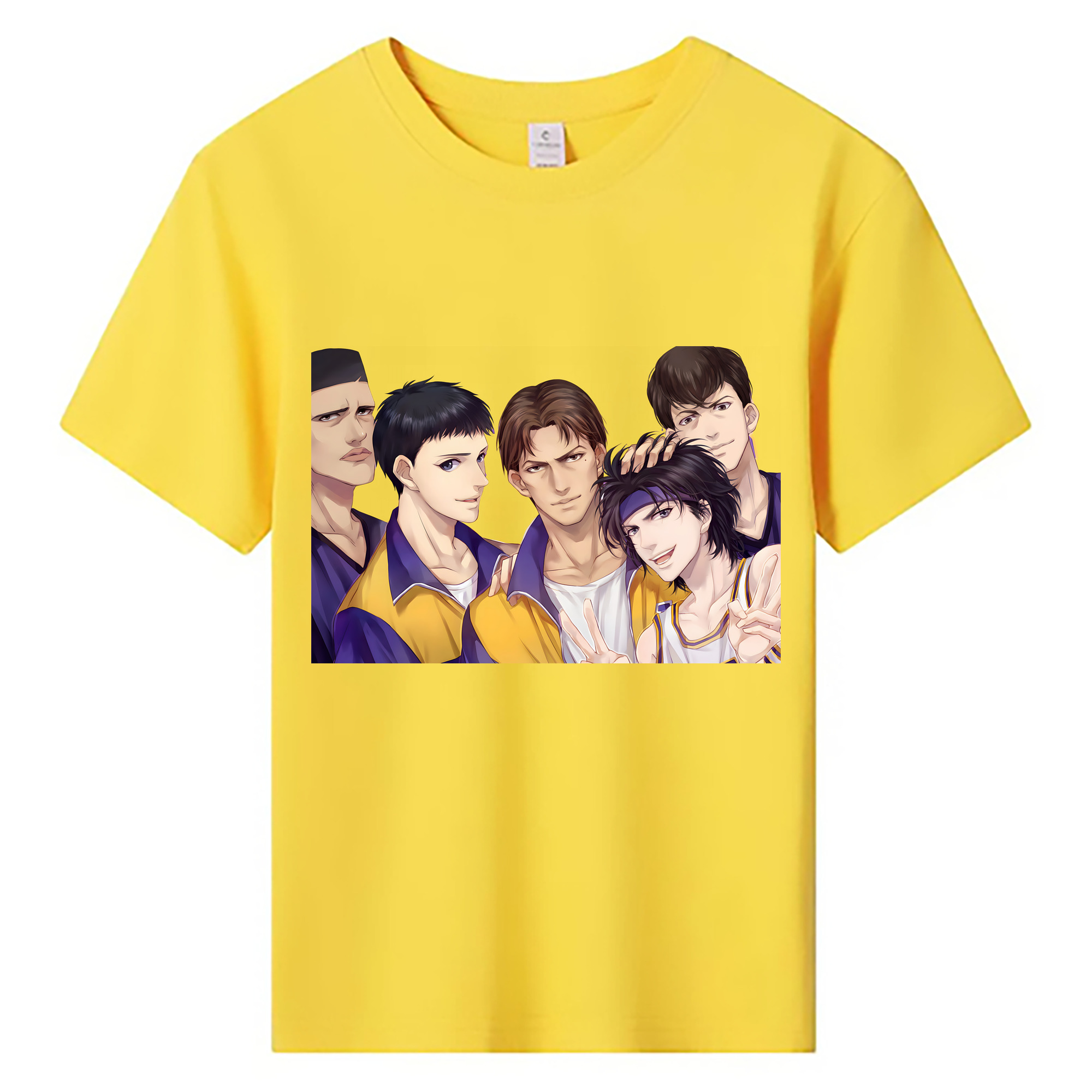 （画像用） SLAM DUNK／スラムダンク 綿100％キッズTシャツ（フロントプリント）
