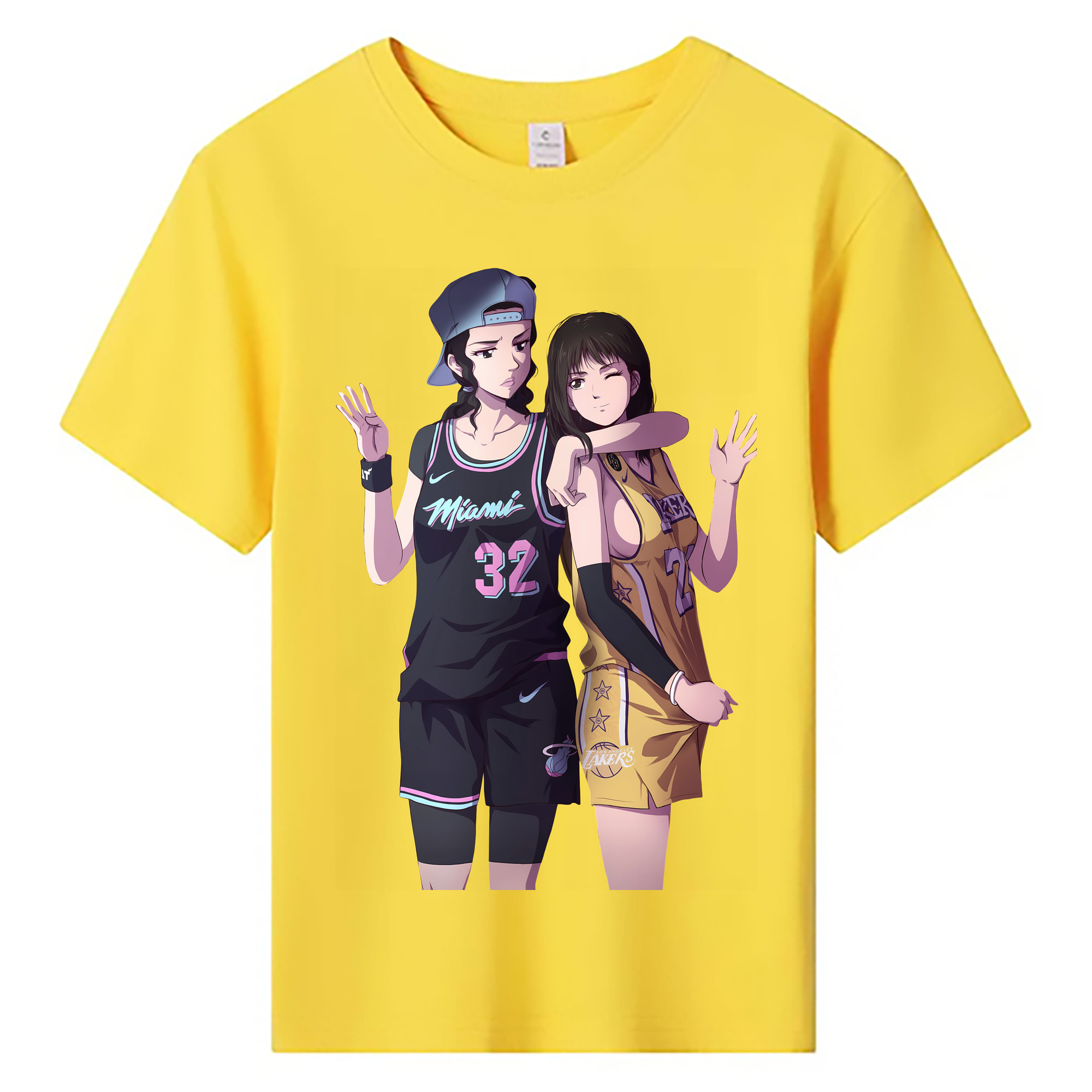 （画像用） SLAM DUNK／スラムダンク 綿100％キッズTシャツ（フロントプリント）