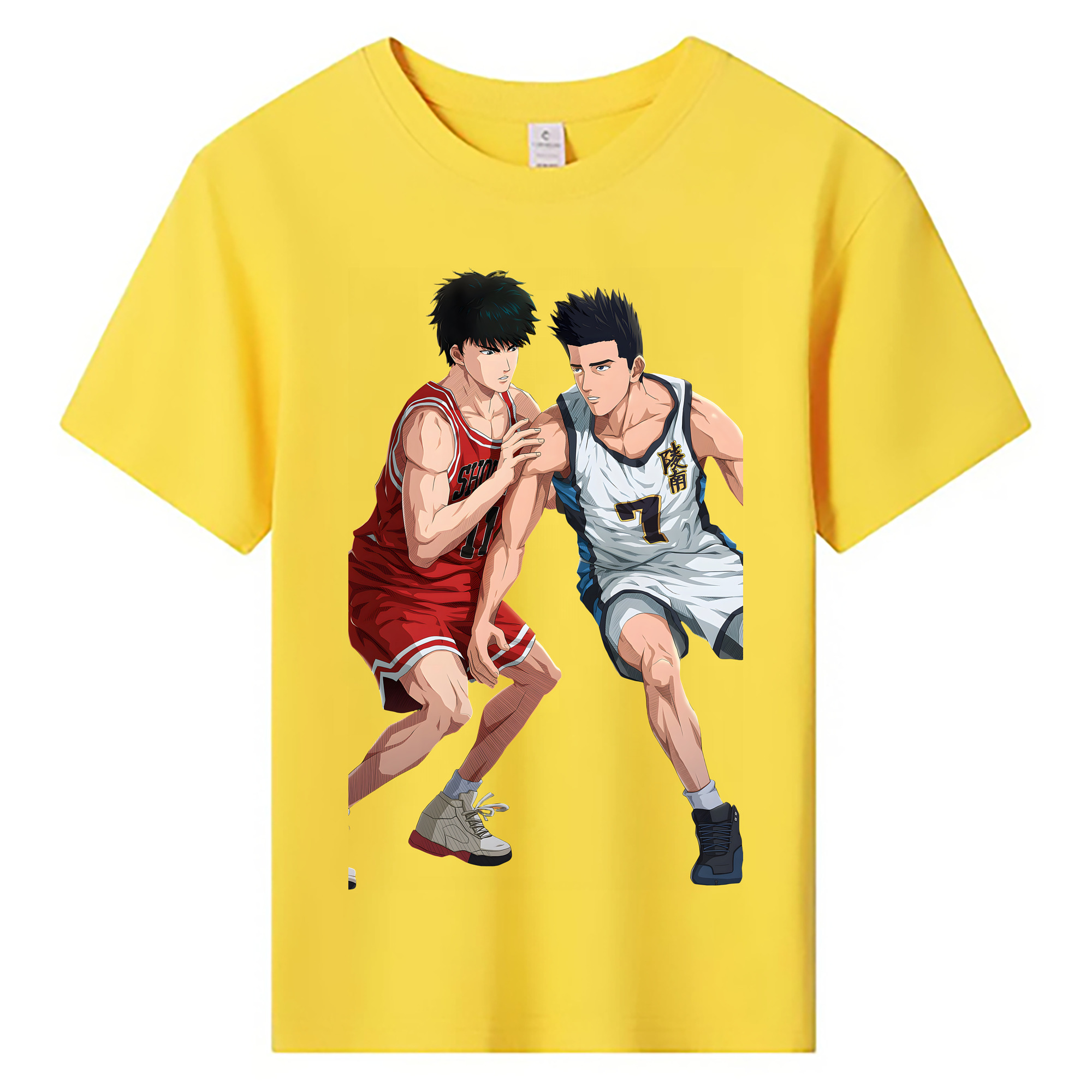 （画像用） SLAM DUNK／スラムダンク 綿100％キッズTシャツ（フロントプリント）