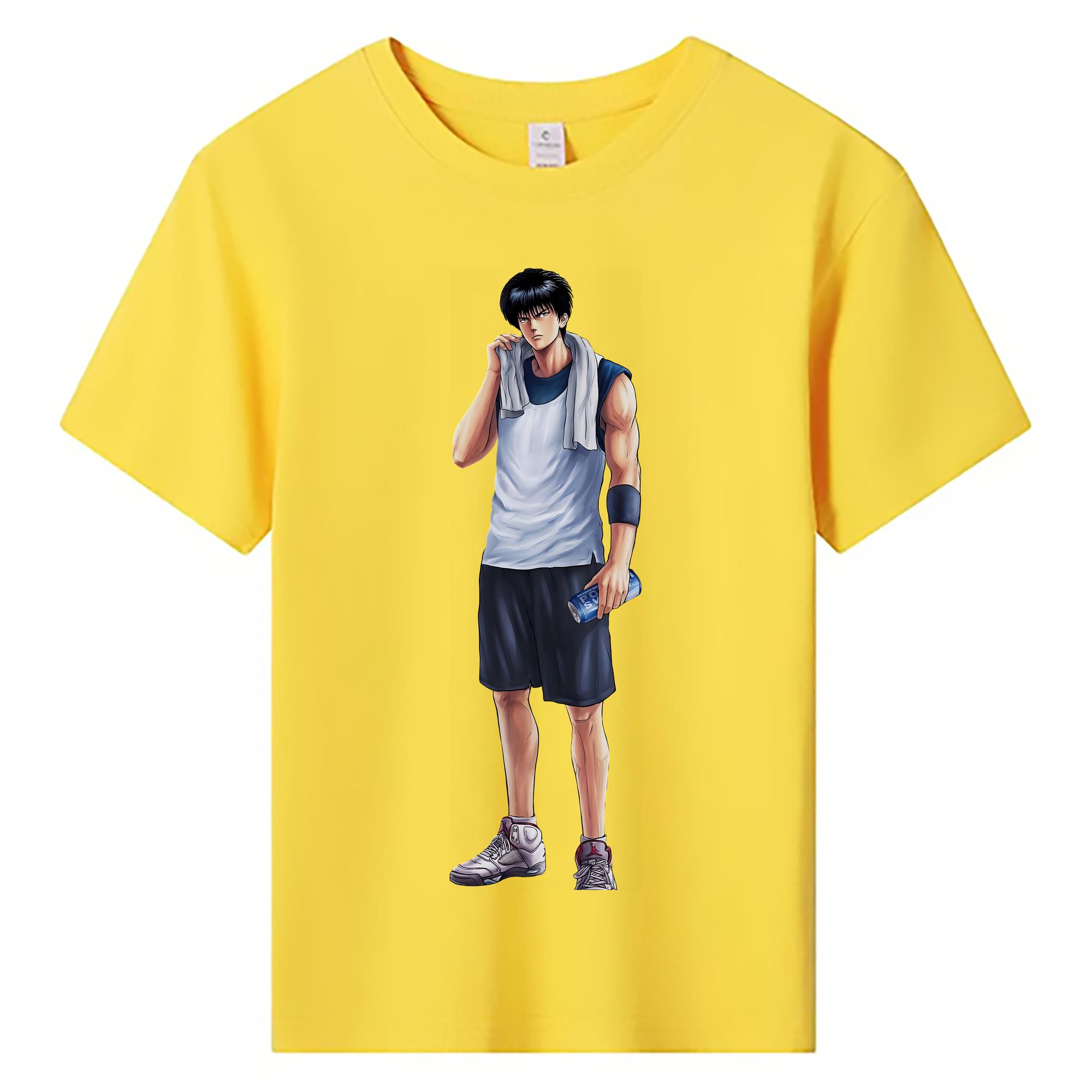 （画像用） SLAM DUNK／スラムダンク 綿100％キッズTシャツ（フロントプリント）