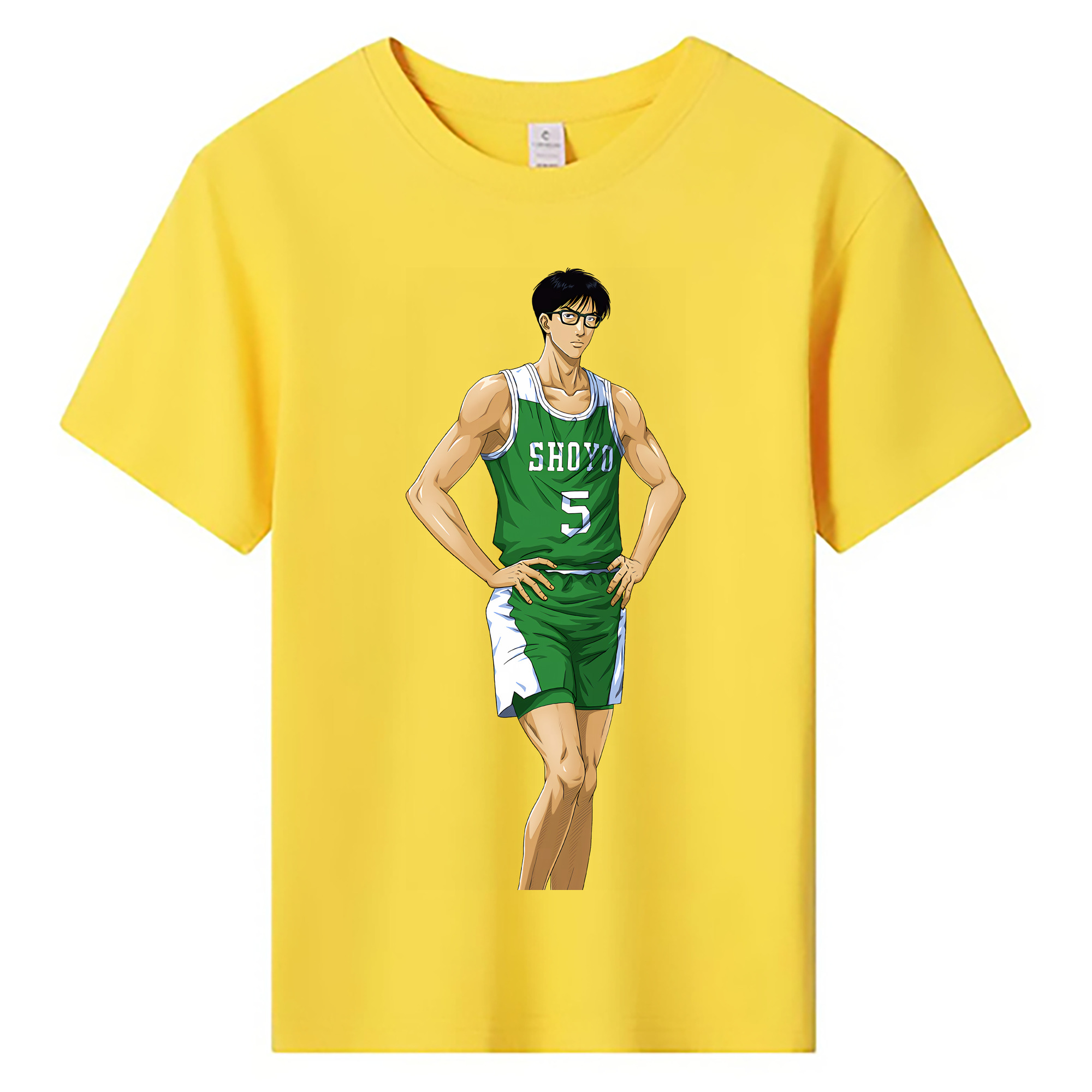 （画像用） SLAM DUNK／スラムダンク 綿100％キッズTシャツ（フロントプリント）