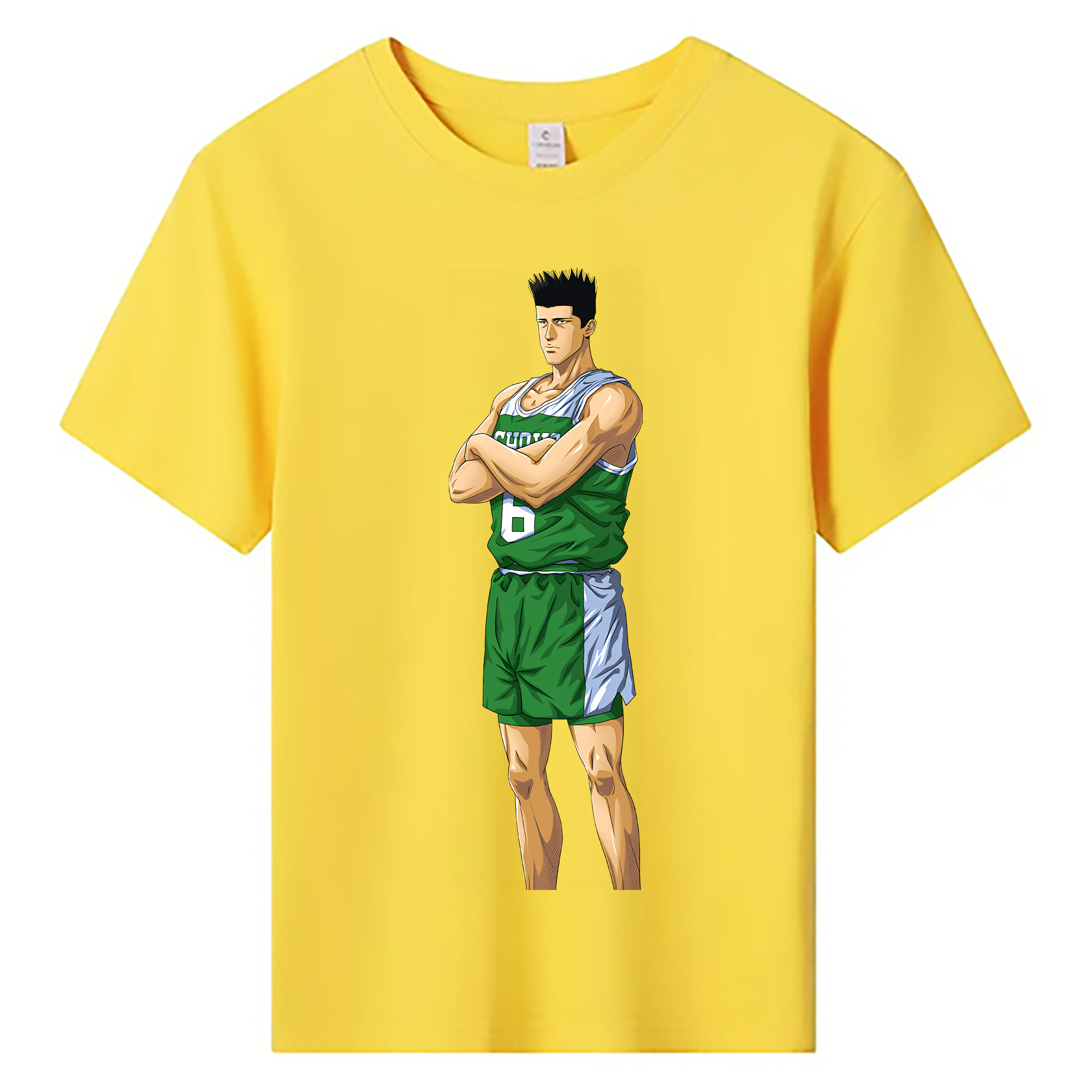 （画像用） SLAM DUNK／スラムダンク 綿100％キッズTシャツ（フロントプリント）