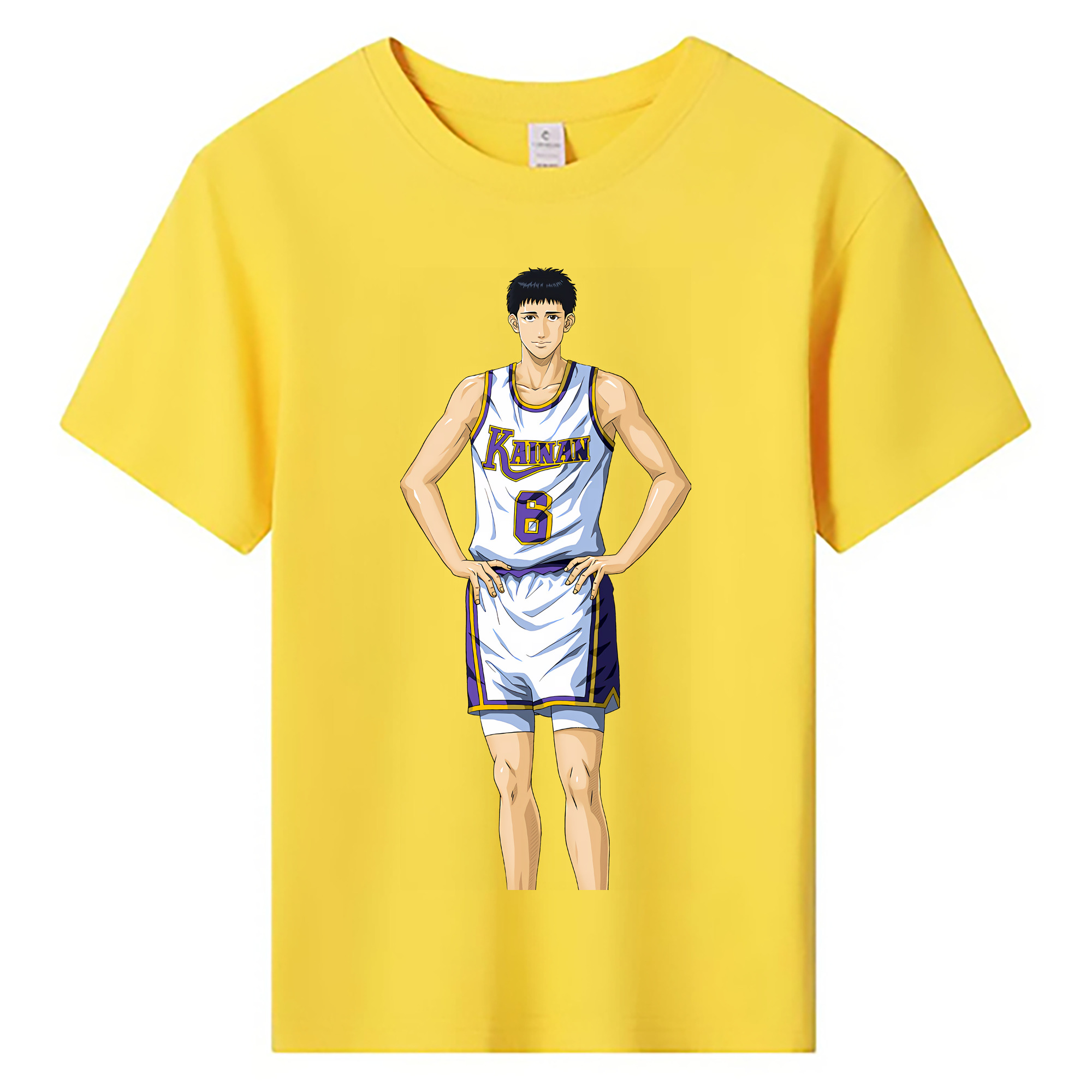（画像用） SLAM DUNK／スラムダンク 綿100％キッズTシャツ（フロントプリント）