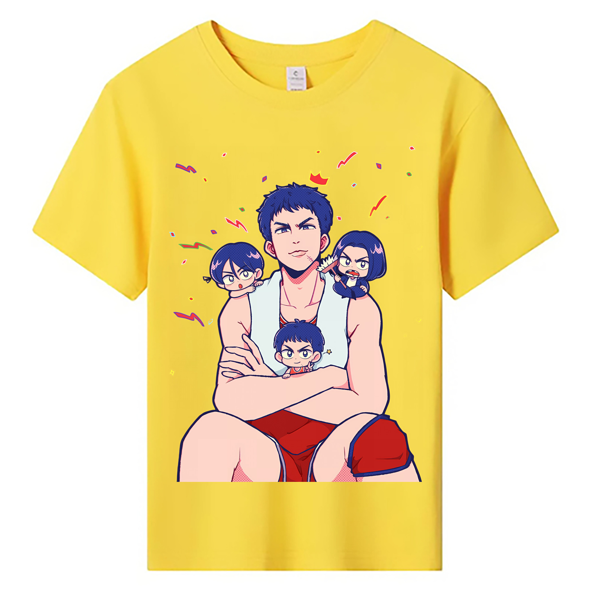 （画像用） SLAM DUNK／スラムダンク 綿100％キッズTシャツ（フロントプリント）