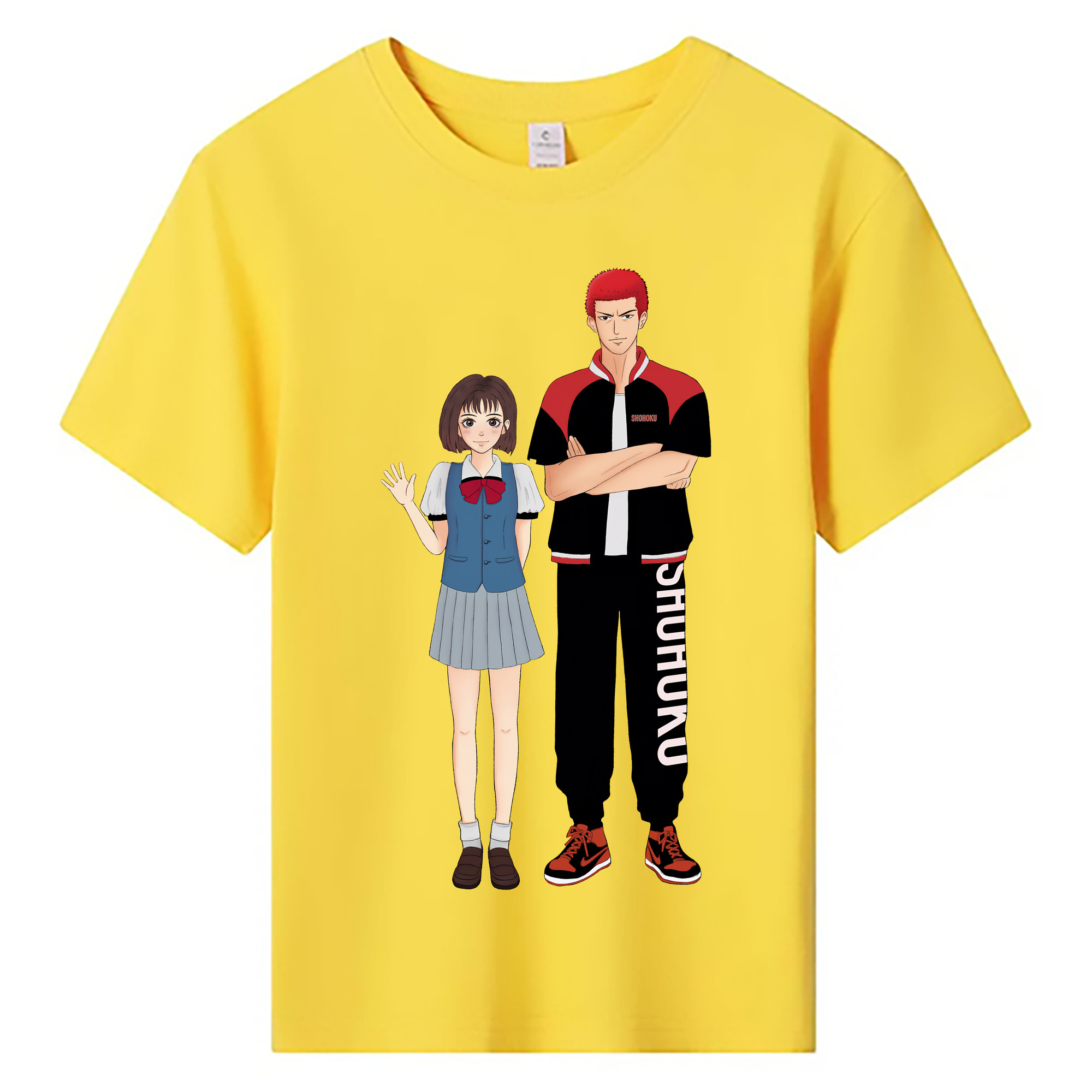（画像用） SLAM DUNK／スラムダンク 綿100％キッズTシャツ（フロントプリント）