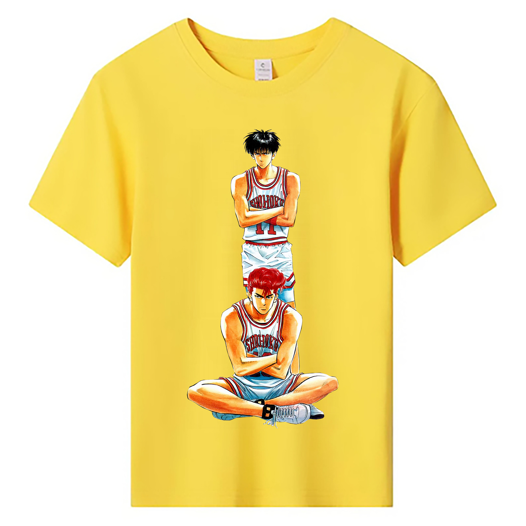 （画像用） SLAM DUNK／スラムダンク 綿100％キッズTシャツ（フロントプリント）