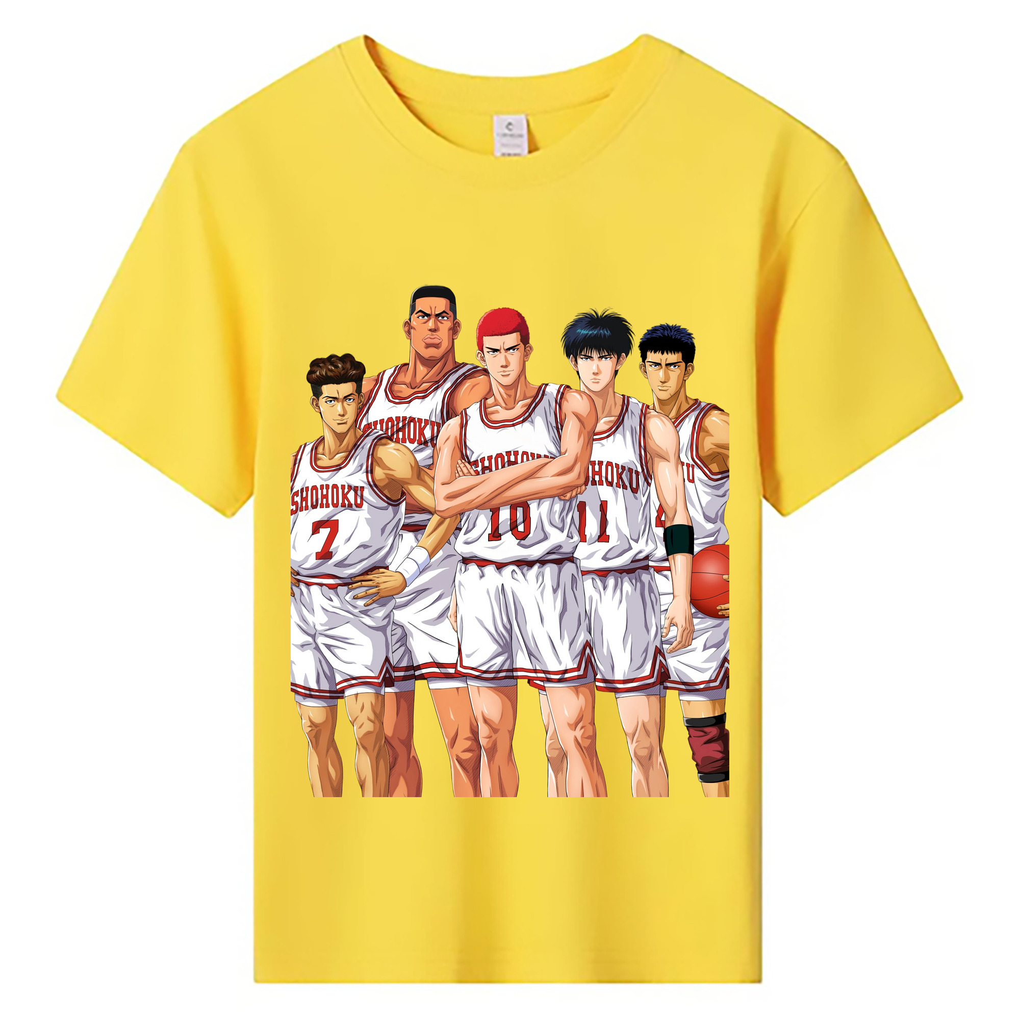 （画像用） SLAM DUNK／スラムダンク 綿100％キッズTシャツ（フロントプリント）