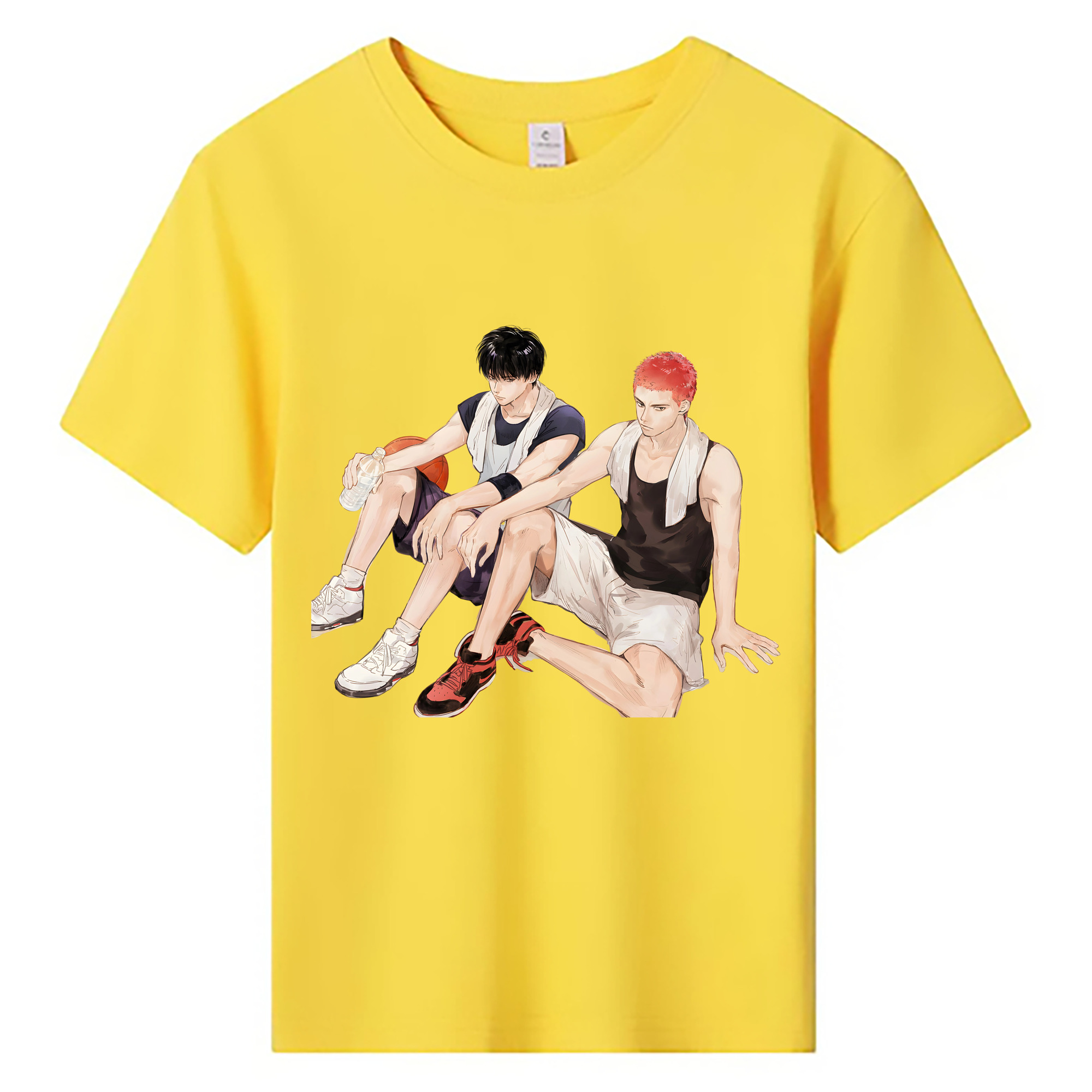 （画像用） SLAM DUNK／スラムダンク 綿100％キッズTシャツ（フロントプリント）