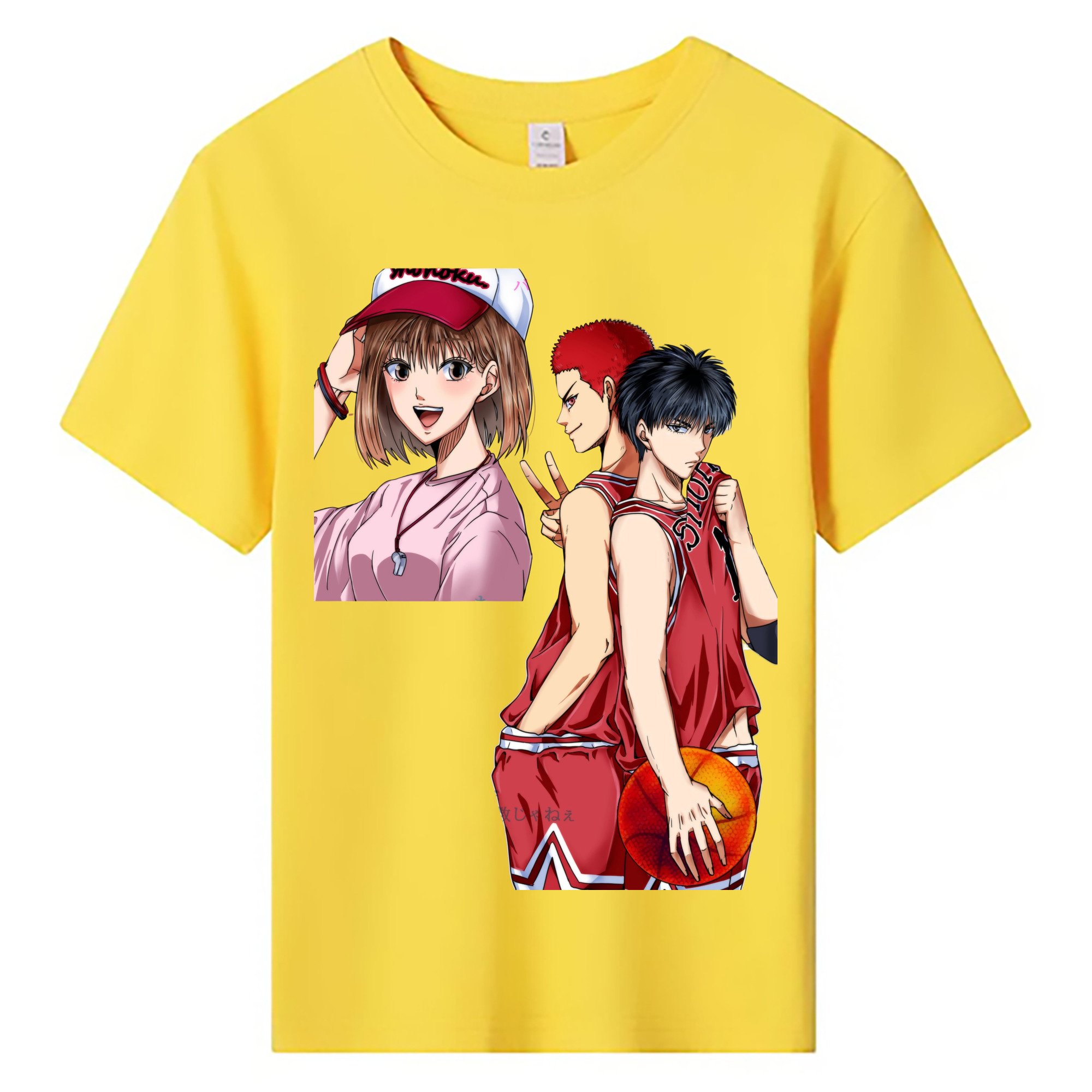 （画像用） SLAM DUNK／スラムダンク 綿100％キッズTシャツ（フロントプリント）