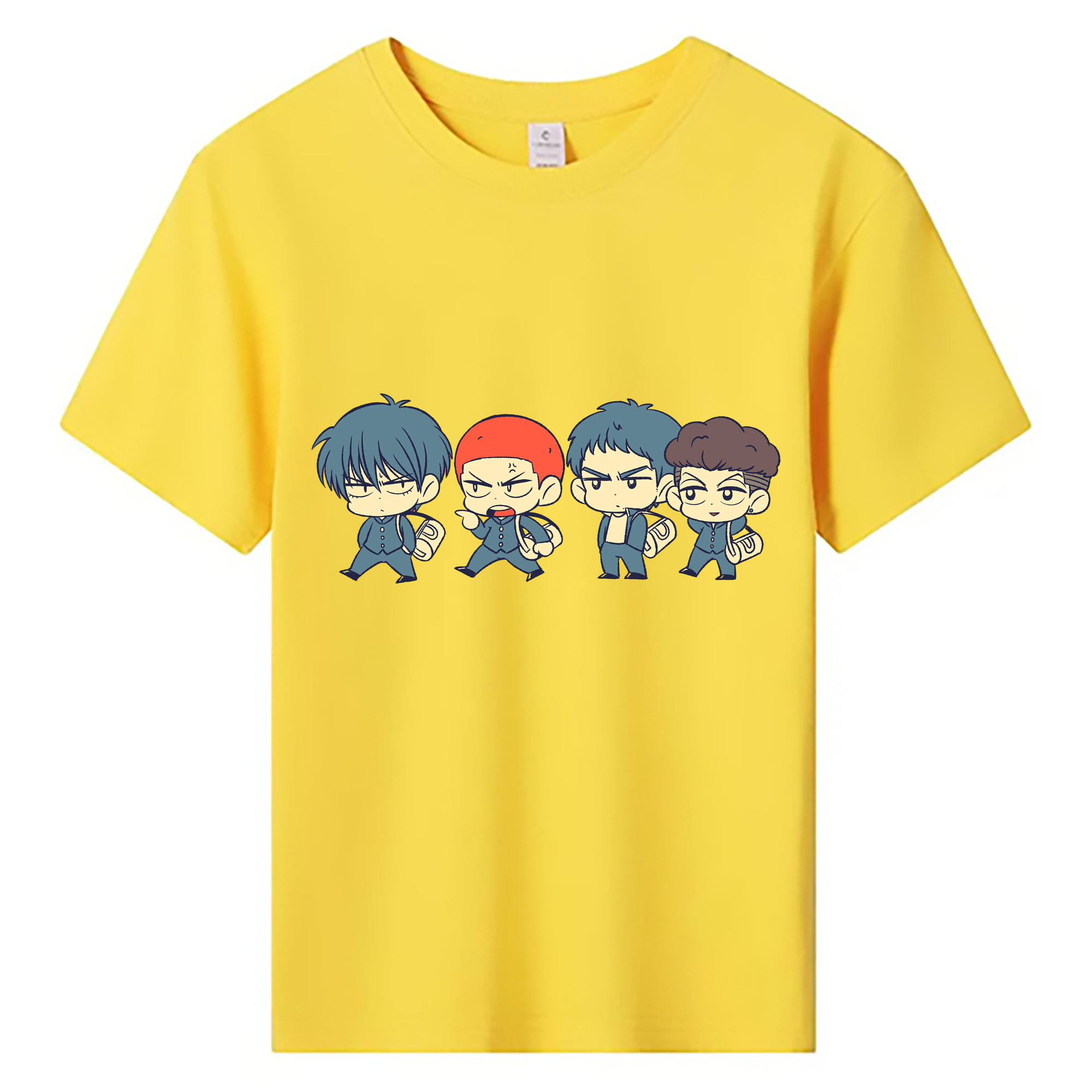 （画像用） SLAM DUNK／スラムダンク 綿100％キッズTシャツ（フロントプリント）
