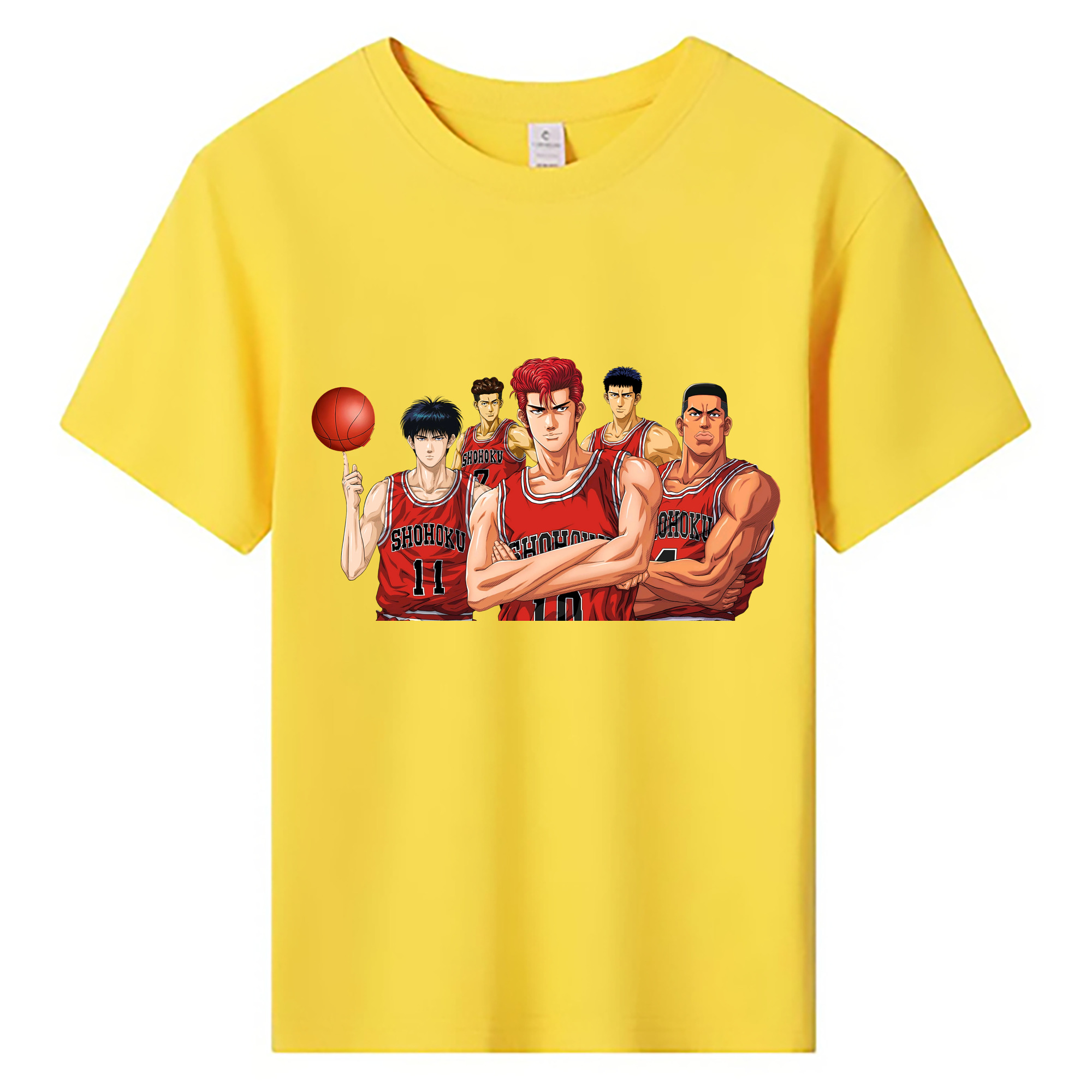 （画像用） SLAM DUNK／スラムダンク 綿100％キッズTシャツ（フロントプリント）