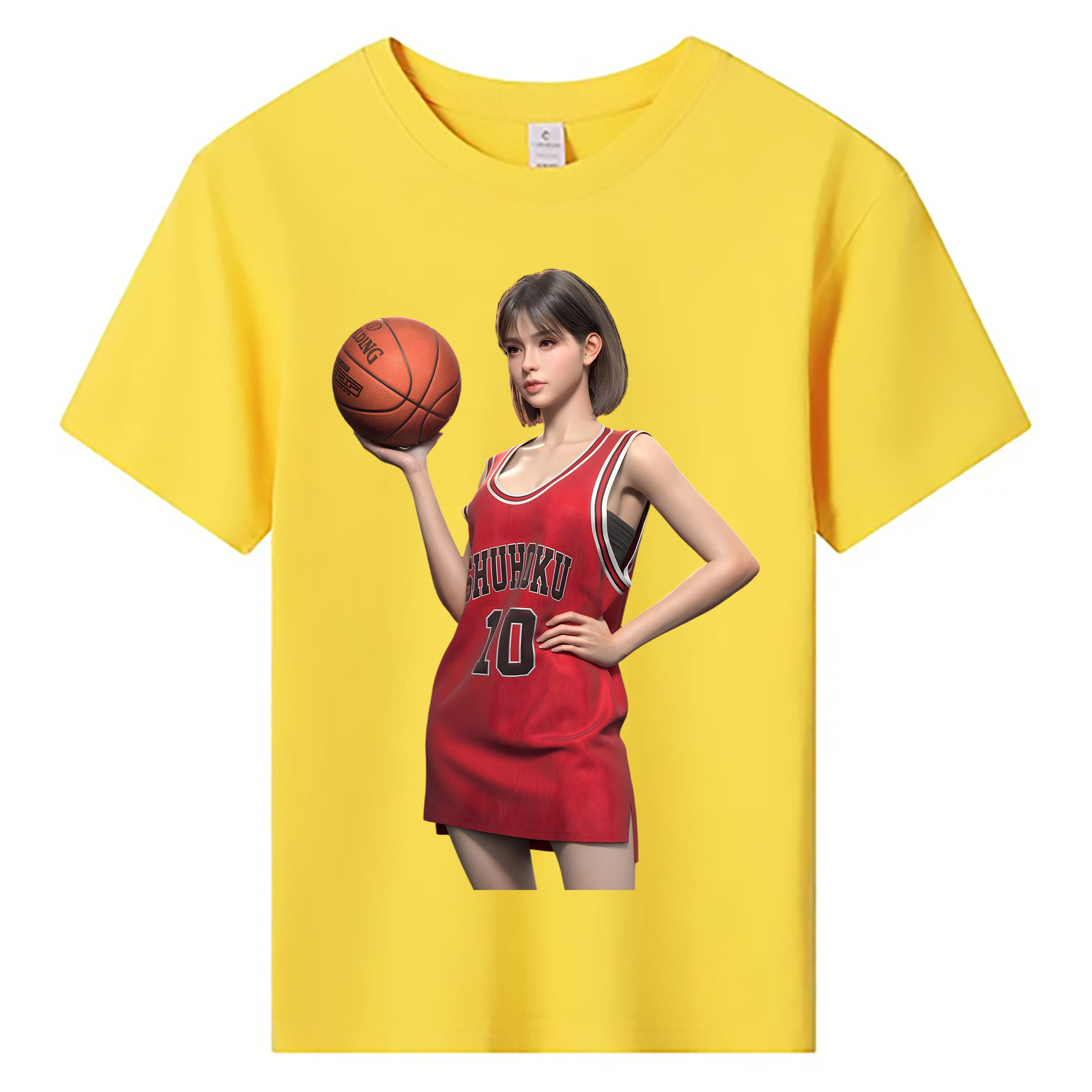（画像用） SLAM DUNK／スラムダンク 綿100％キッズTシャツ（フロントプリント）