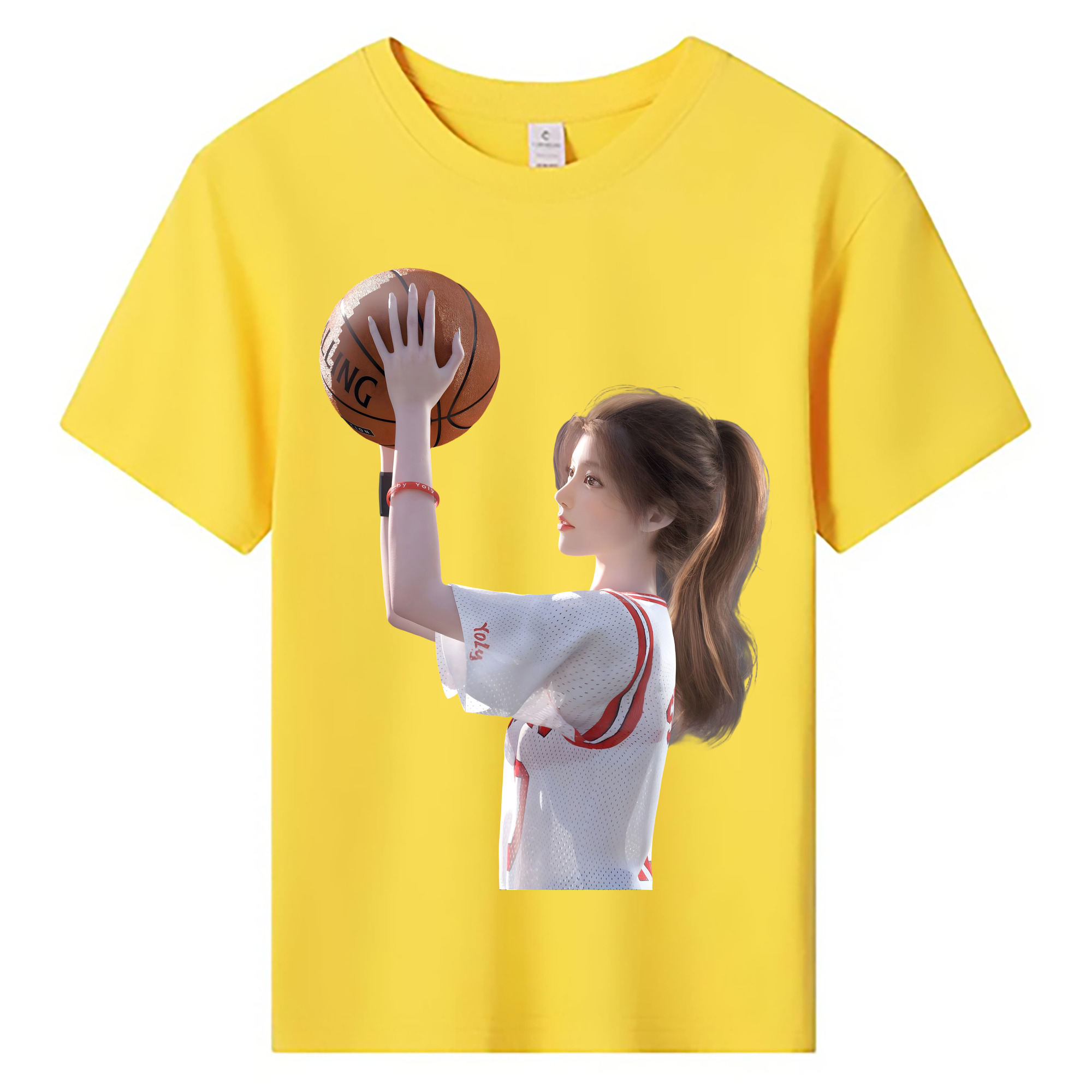 （画像用） SLAM DUNK／スラムダンク 綿100％キッズTシャツ（フロントプリント）