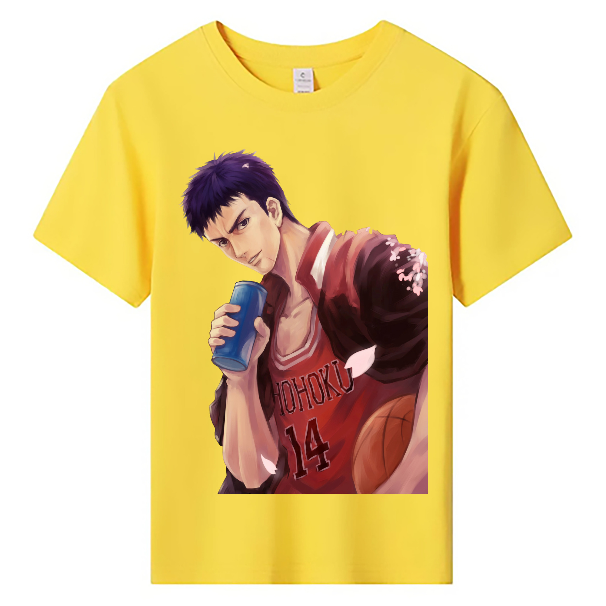 （画像用） SLAM DUNK／スラムダンク 綿100％キッズTシャツ（フロントプリント）