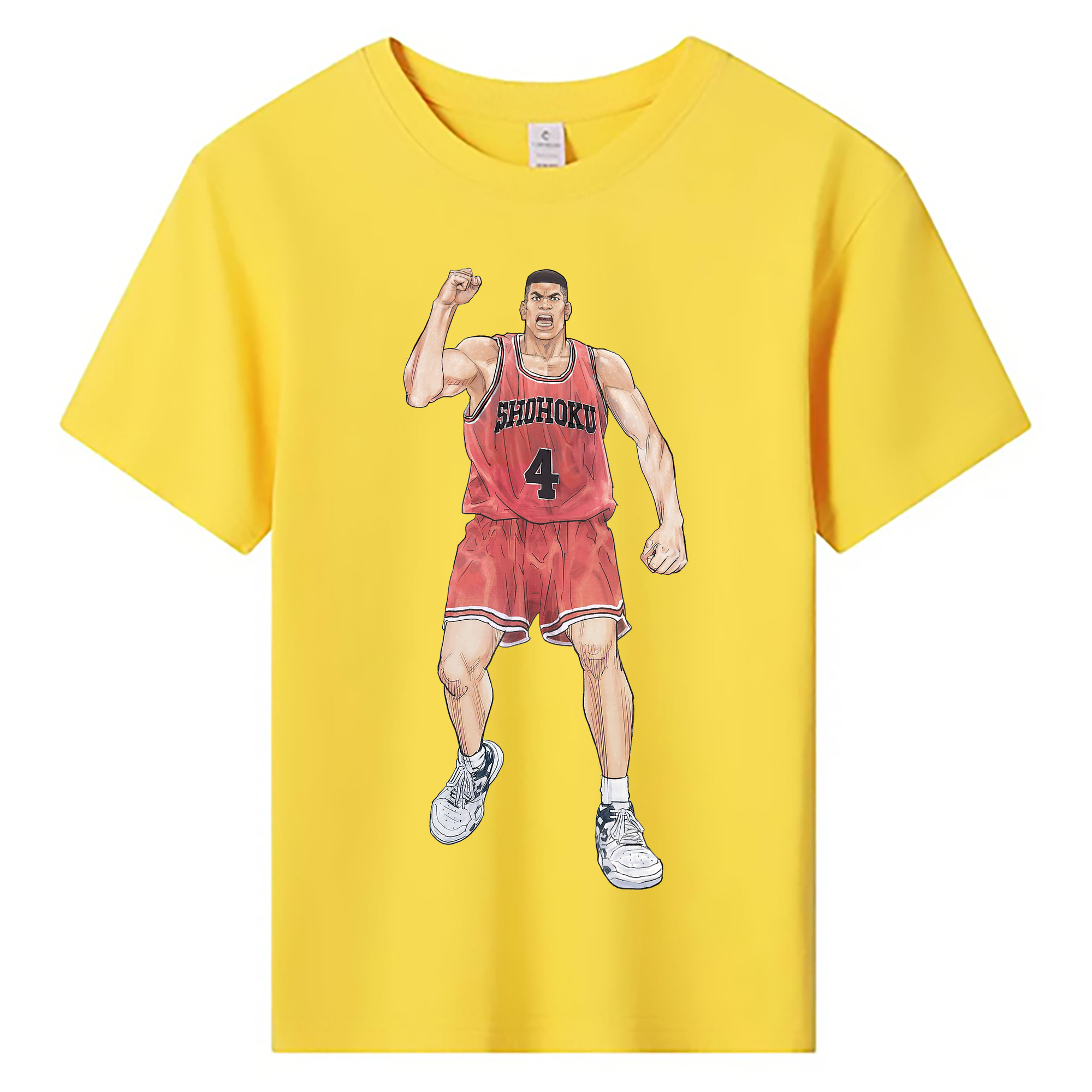 （画像用） SLAM DUNK／スラムダンク 綿100％キッズTシャツ（フロントプリント）