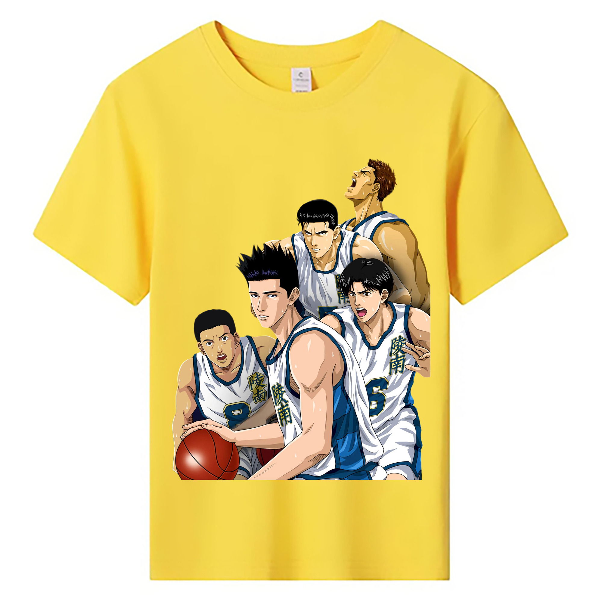 （画像用） SLAM DUNK／スラムダンク 綿100％キッズTシャツ（フロントプリント）