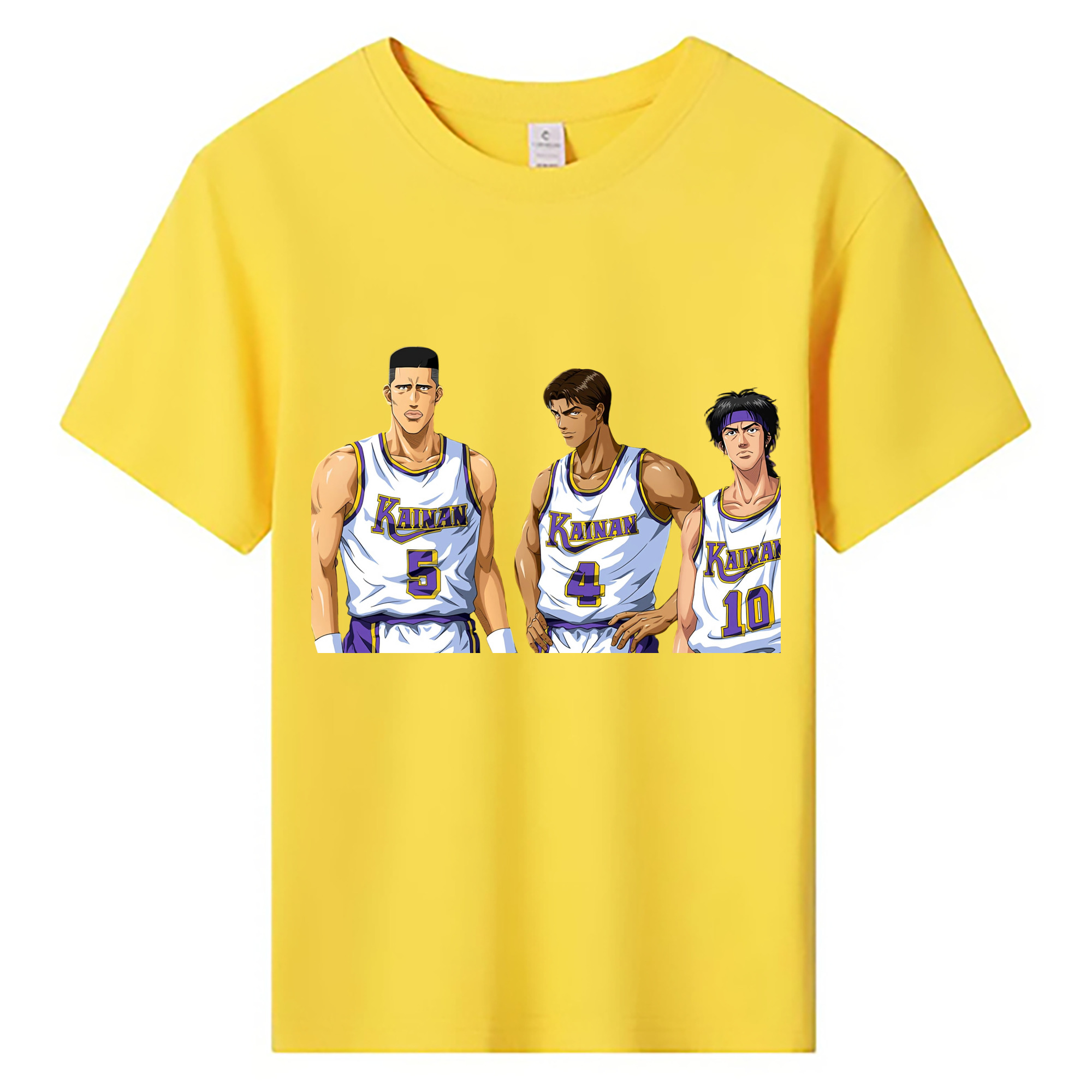 （画像用） SLAM DUNK／スラムダンク 綿100％キッズTシャツ（フロントプリント）