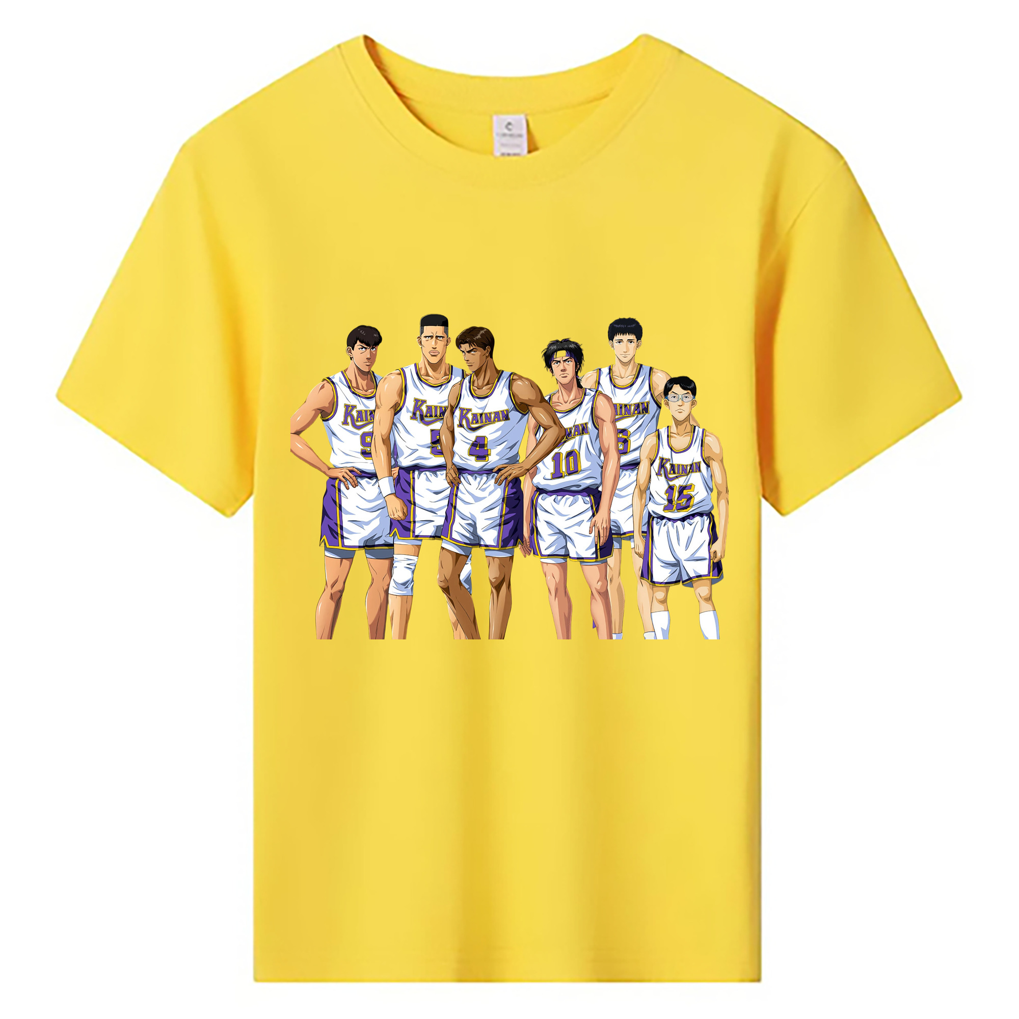 （画像用） SLAM DUNK／スラムダンク 綿100％キッズTシャツ（フロントプリント）