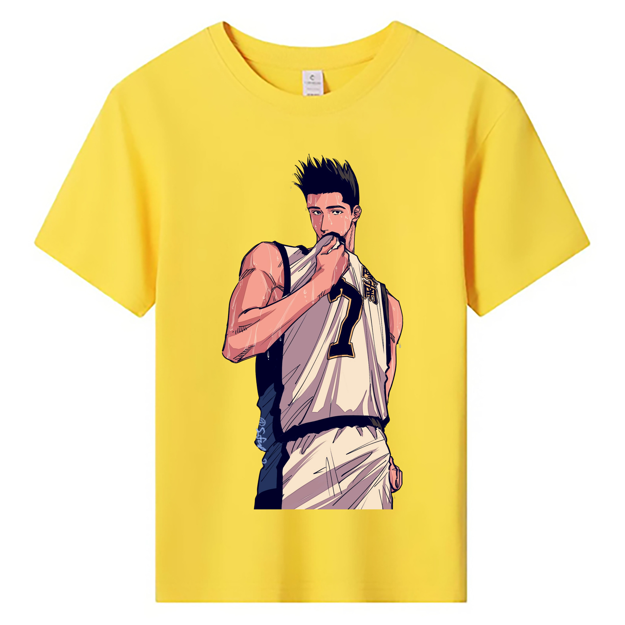 （画像用） SLAM DUNK／スラムダンク 綿100％キッズTシャツ（フロントプリント）