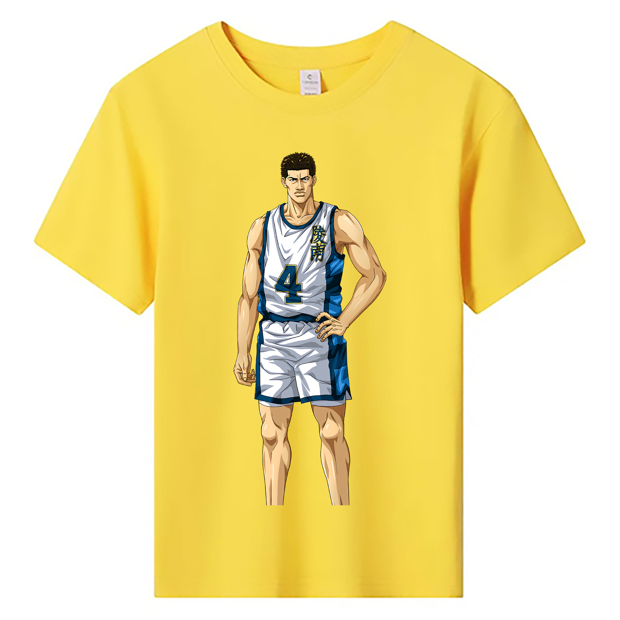 （画像用） SLAM DUNK／スラムダンク 綿100％キッズTシャツ（フロントプリント）