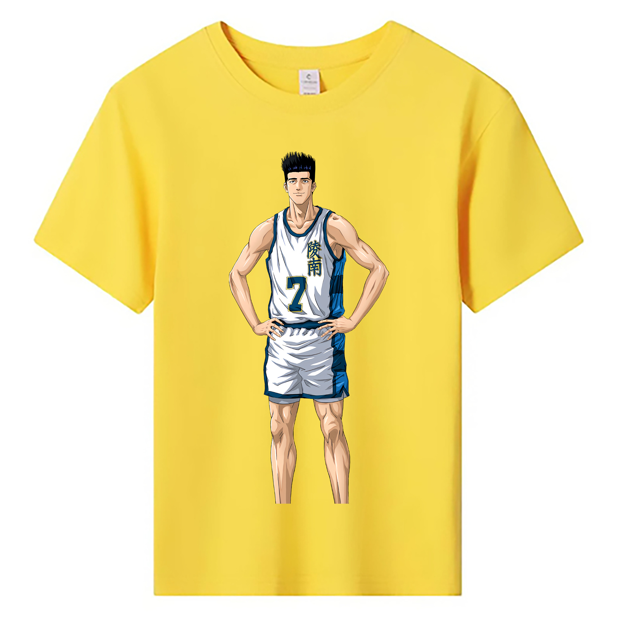 （画像用） SLAM DUNK／スラムダンク 綿100％キッズTシャツ（フロントプリント）