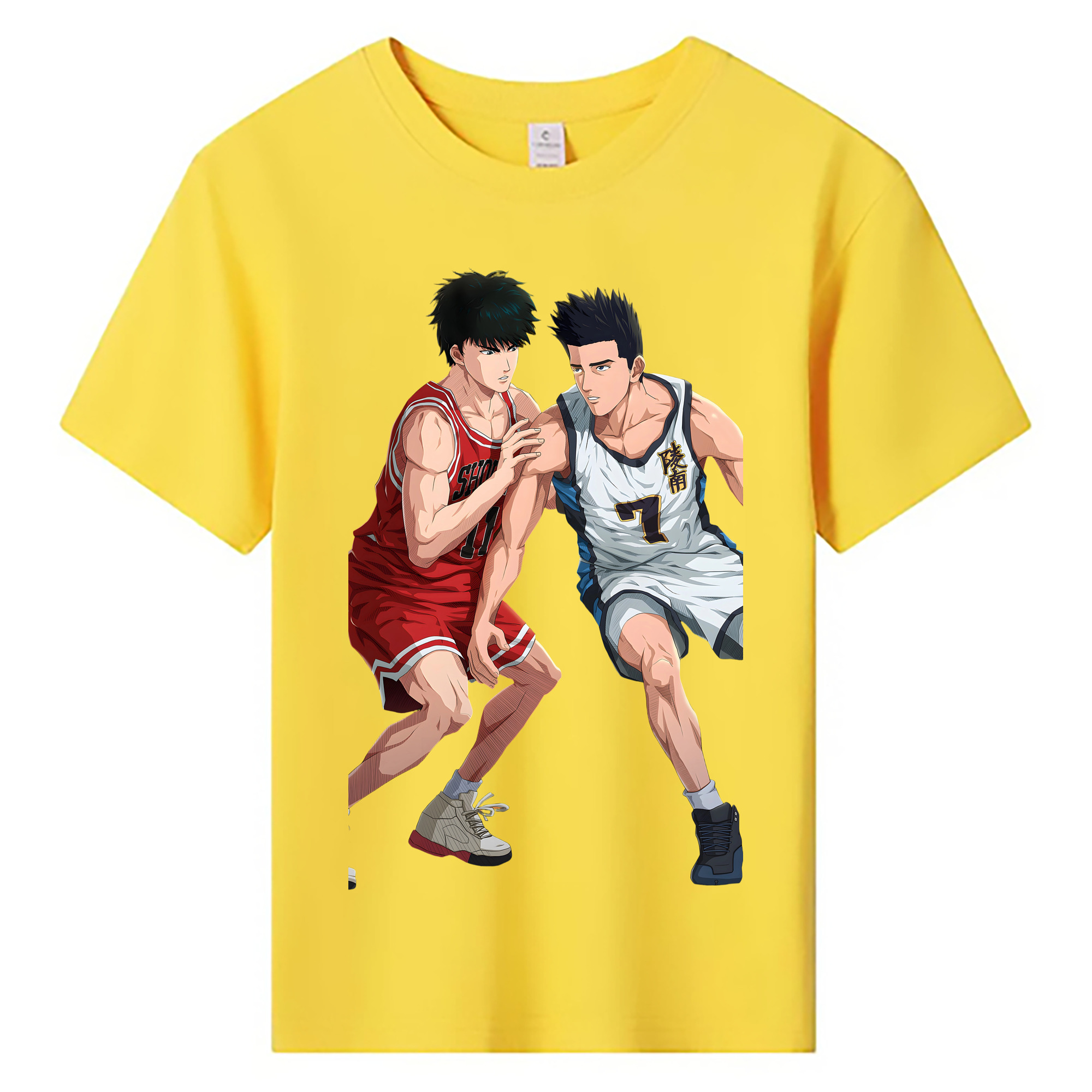 （画像用） SLAM DUNK／スラムダンク 綿100％キッズTシャツ（フロントプリント）