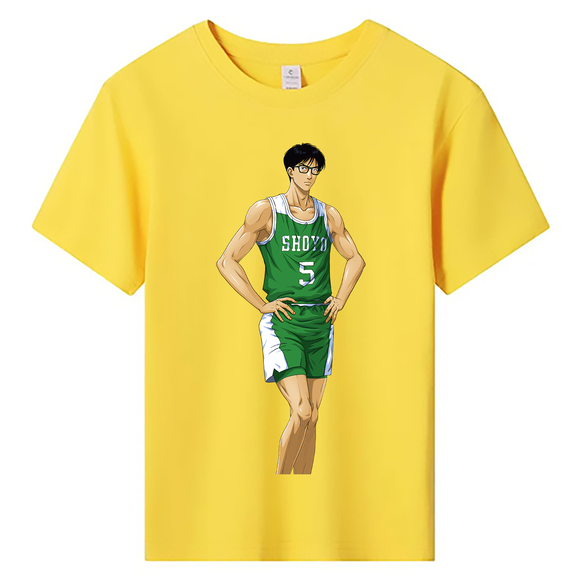 （画像用） SLAM DUNK／スラムダンク 綿100％キッズTシャツ（フロントプリント）