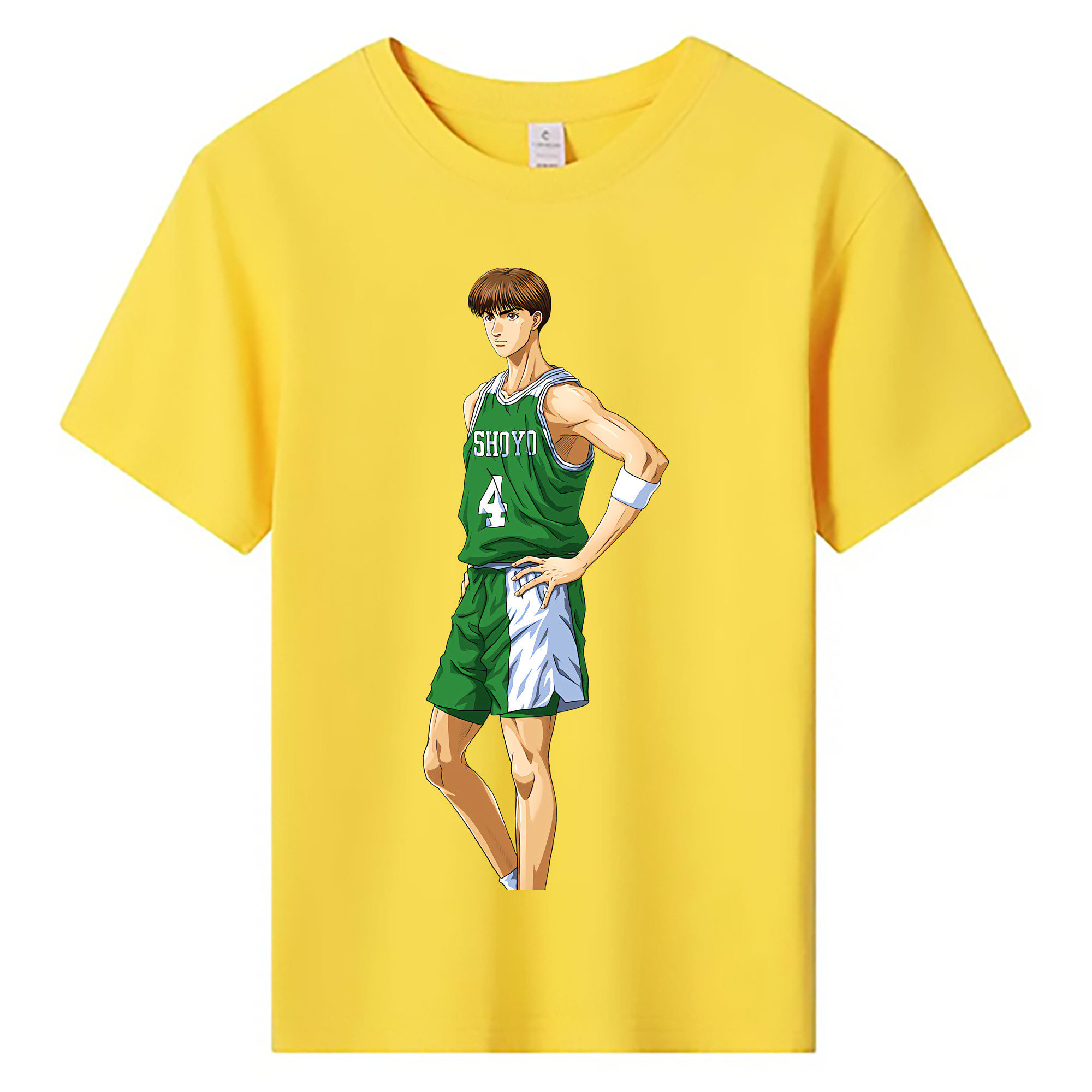 （画像用） SLAM DUNK／スラムダンク 綿100％キッズTシャツ（フロントプリント）