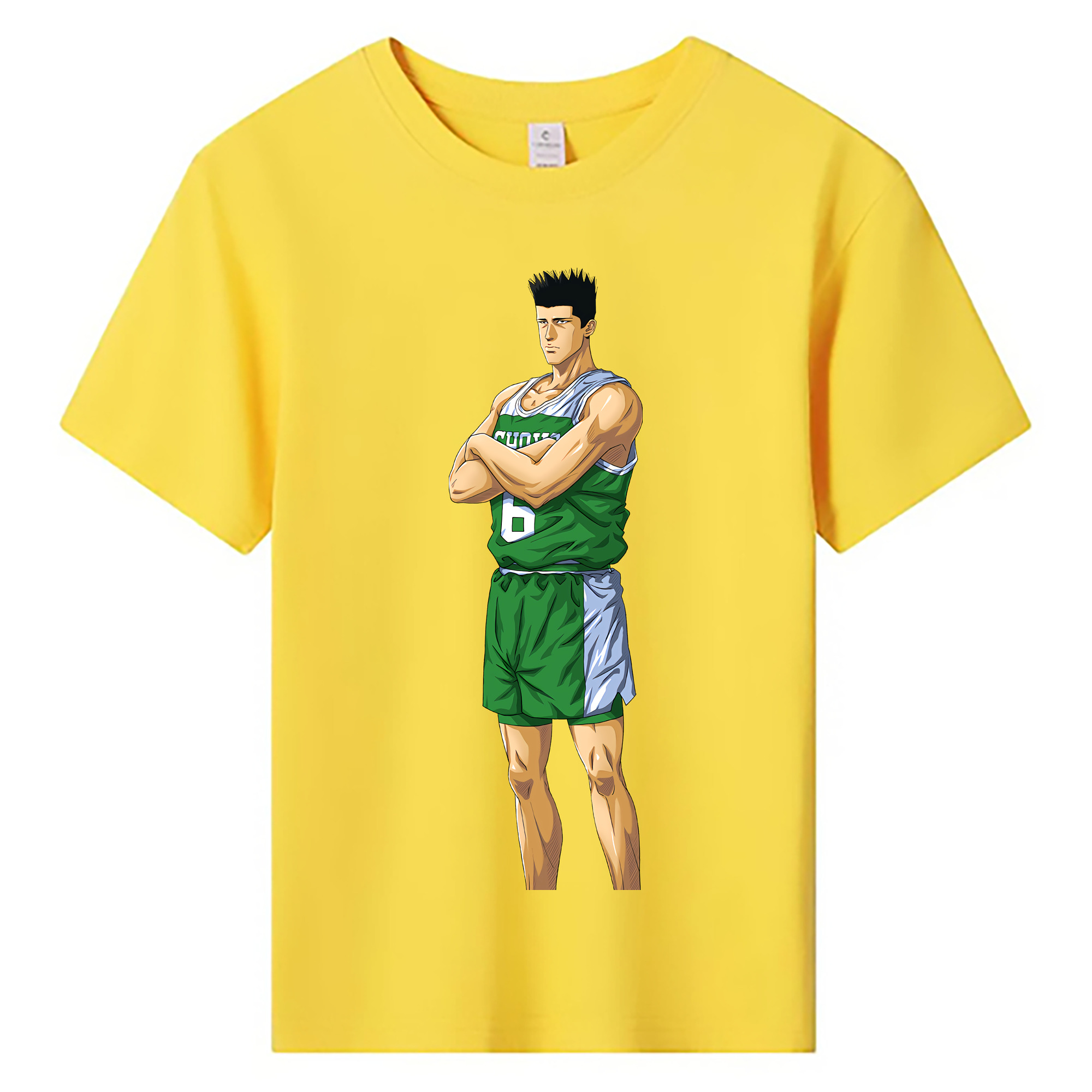 （画像用） SLAM DUNK／スラムダンク 綿100％キッズTシャツ（フロントプリント）