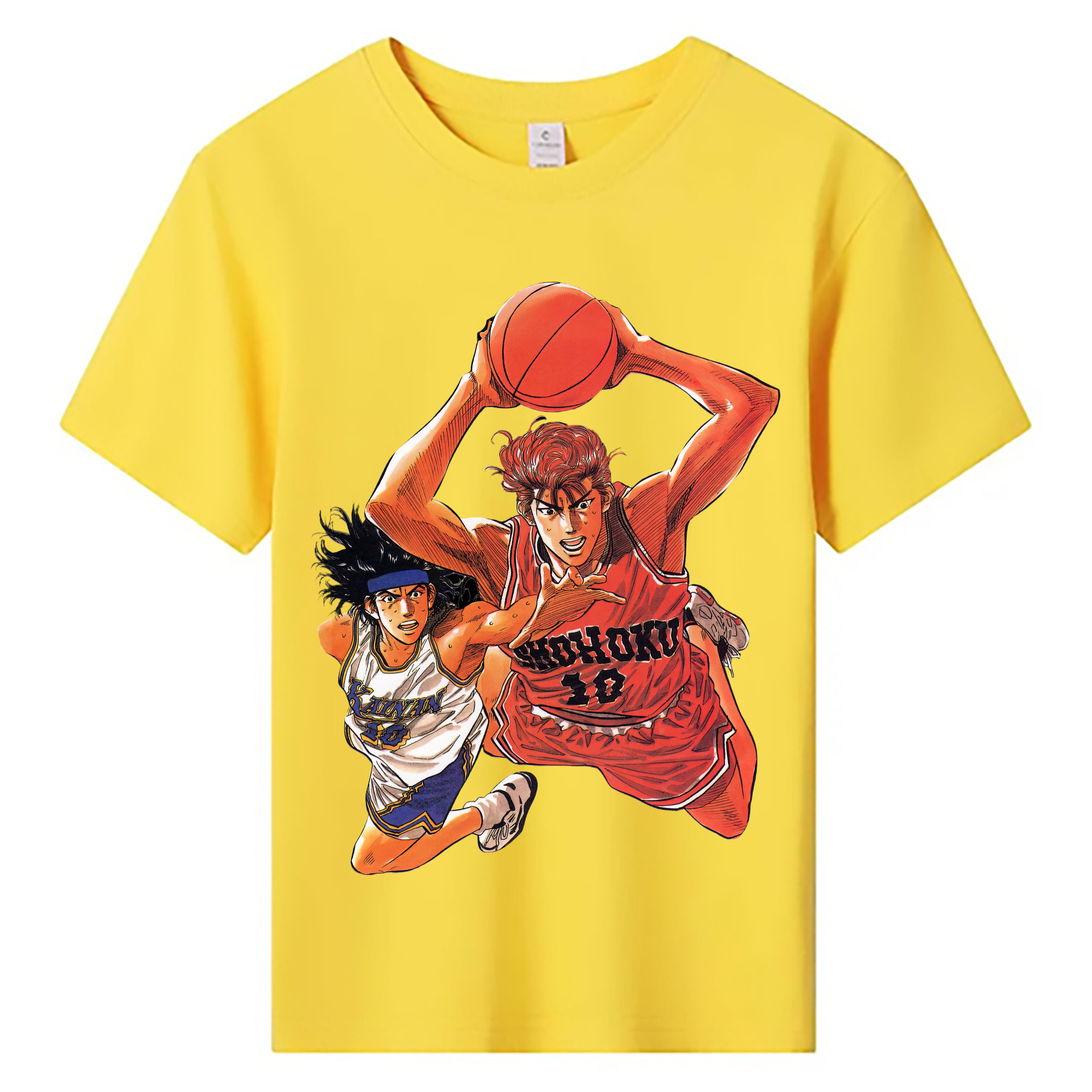 （画像用） SLAM DUNK／スラムダンク 綿100％キッズTシャツ（フロントプリント）