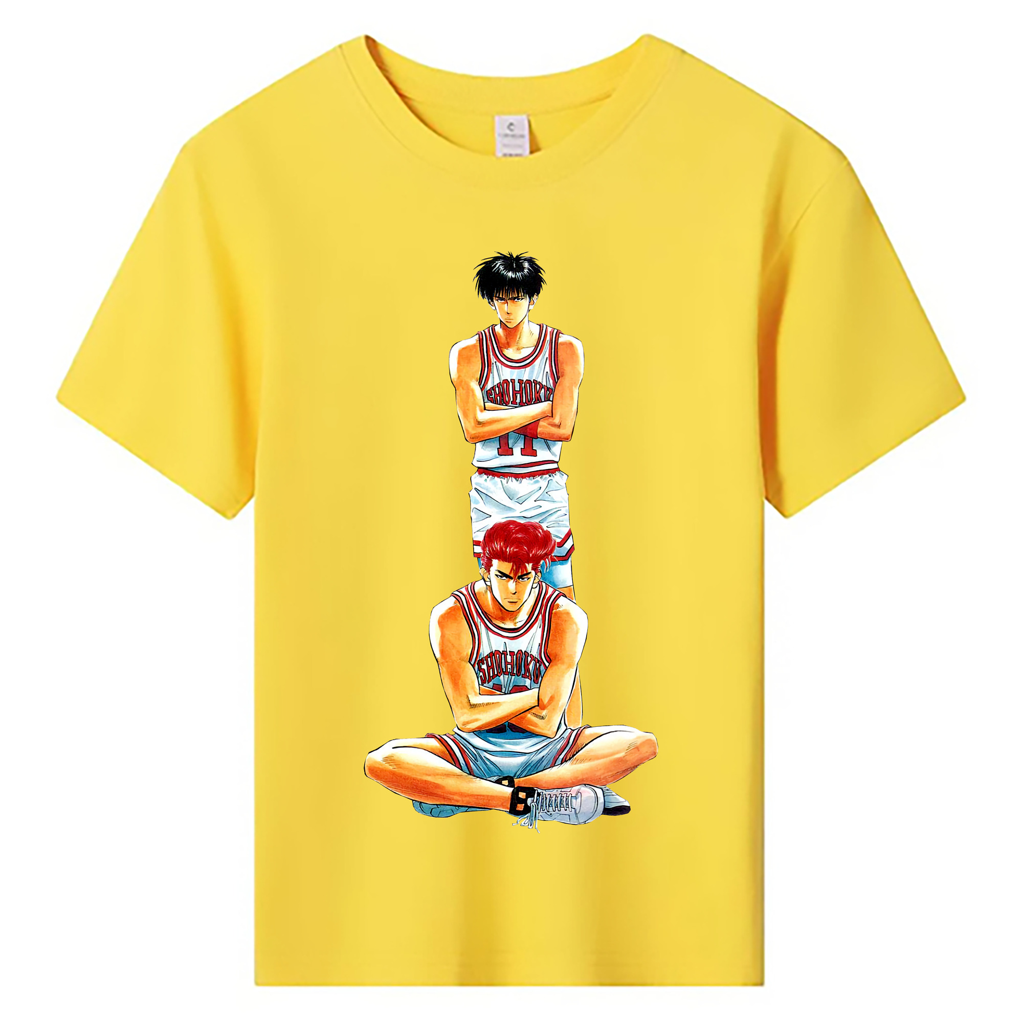 （画像用） SLAM DUNK／スラムダンク 綿100％キッズTシャツ（フロントプリント）