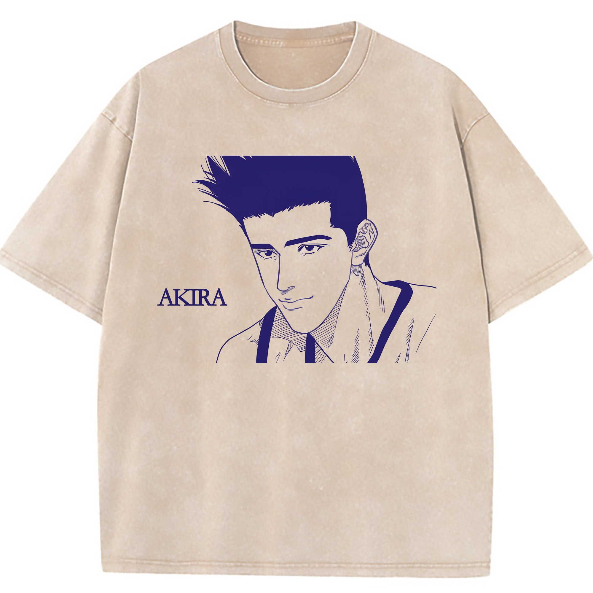（画像用） SLAM DUNK／スラムダンク 綿100% ヴィンテージ風 半袖Tシャツ（フロントプリント）