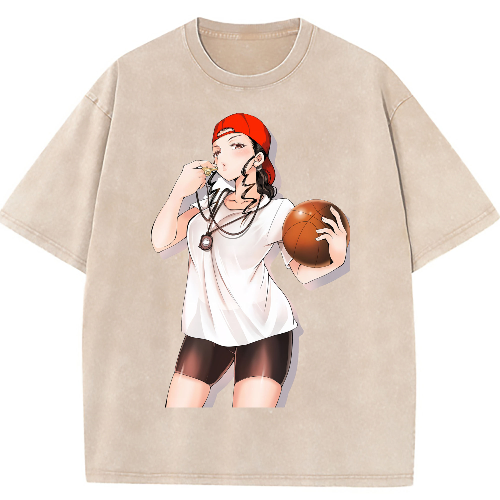 （画像用） SLAM DUNK／スラムダンク 綿100% ヴィンテージ風 半袖Tシャツ（フロントプリント）