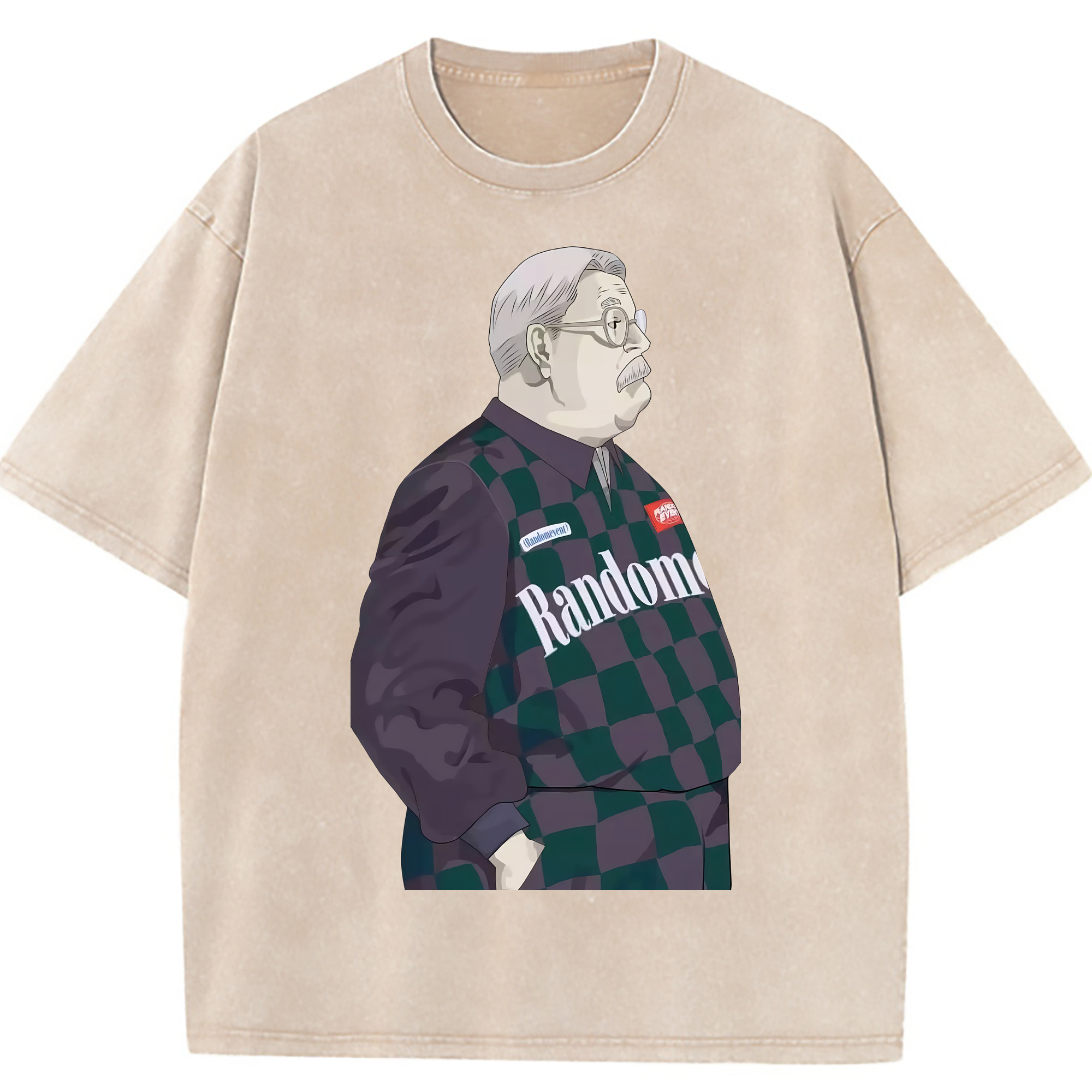 （画像用） SLAM DUNK／スラムダンク 綿100% ヴィンテージ風 半袖Tシャツ（フロントプリント）