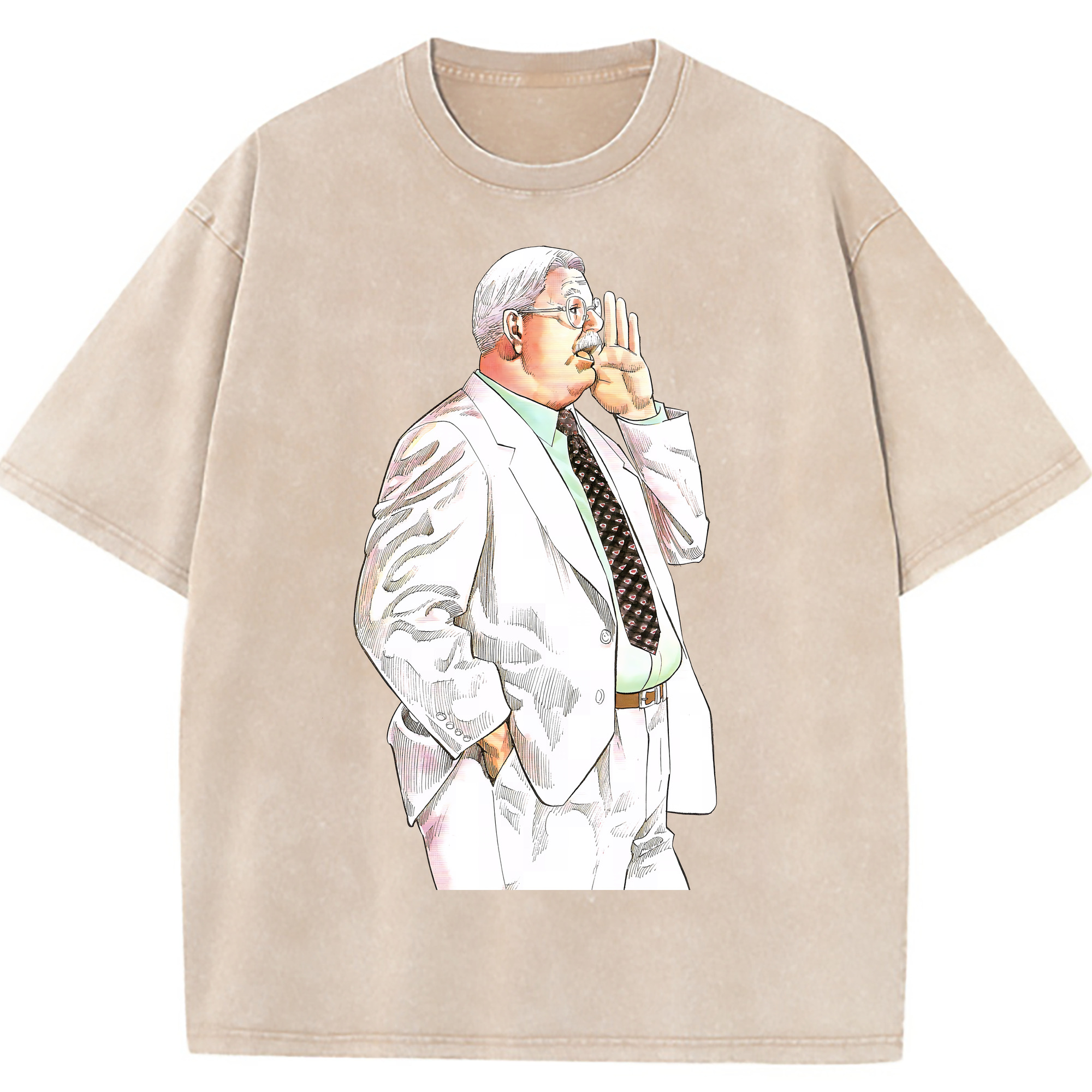 （画像用） SLAM DUNK／スラムダンク 綿100% ヴィンテージ風 半袖Tシャツ（フロントプリント）