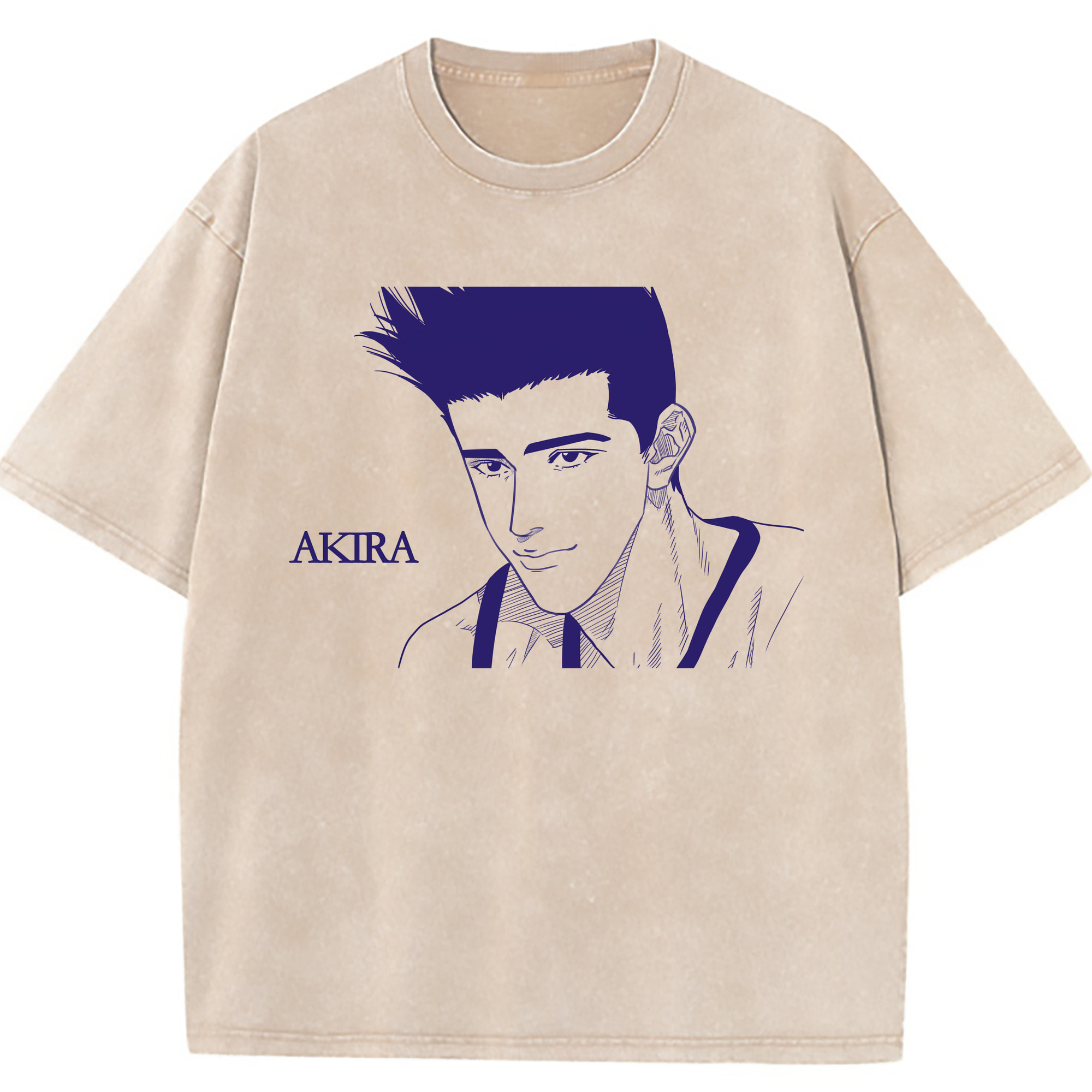 （画像用） SLAM DUNK／スラムダンク 綿100% ヴィンテージ風 半袖Tシャツ（フロントプリント）