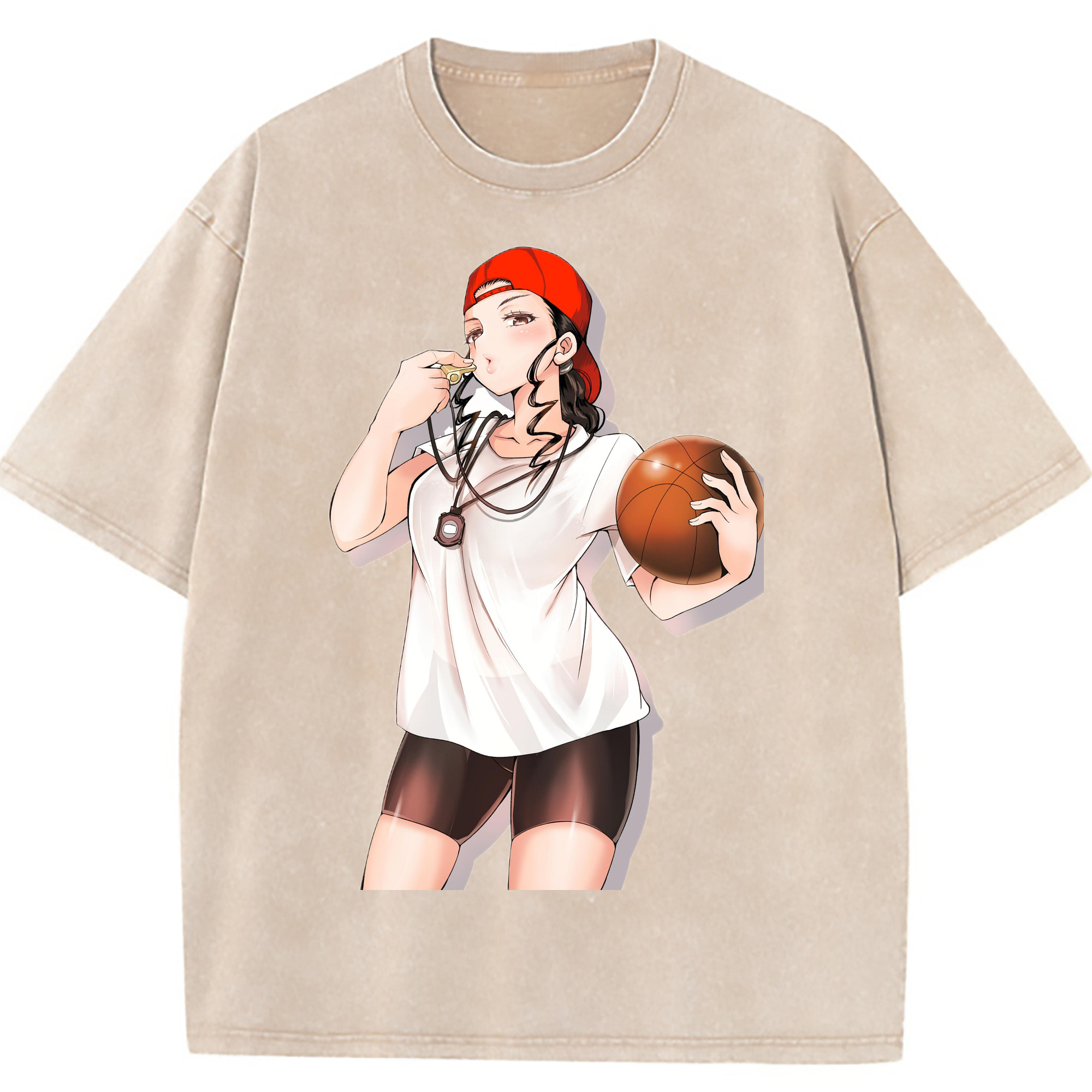 （画像用） SLAM DUNK／スラムダンク 綿100% ヴィンテージ風 半袖Tシャツ（フロントプリント）