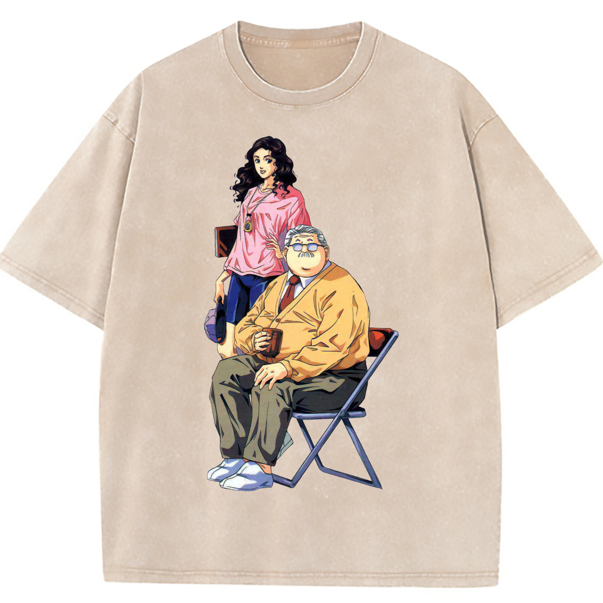 （画像用） SLAM DUNK／スラムダンク 綿100% ヴィンテージ風 半袖Tシャツ（フロントプリント）